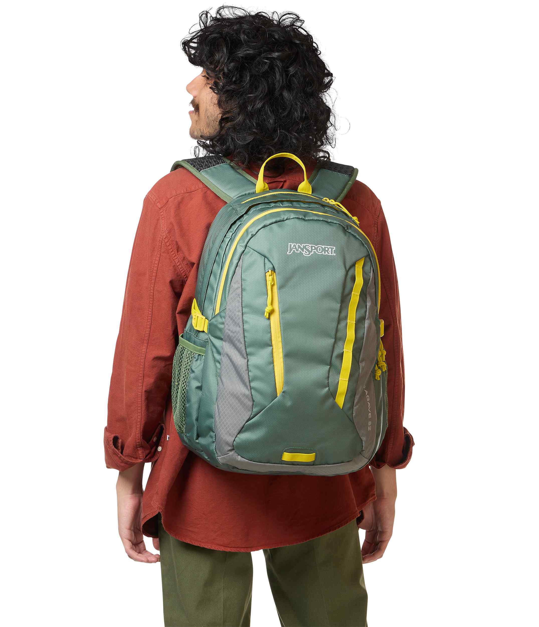 jansport-agave-tagesrucksack-cargo-green-15-zoll-laptopfach image 2