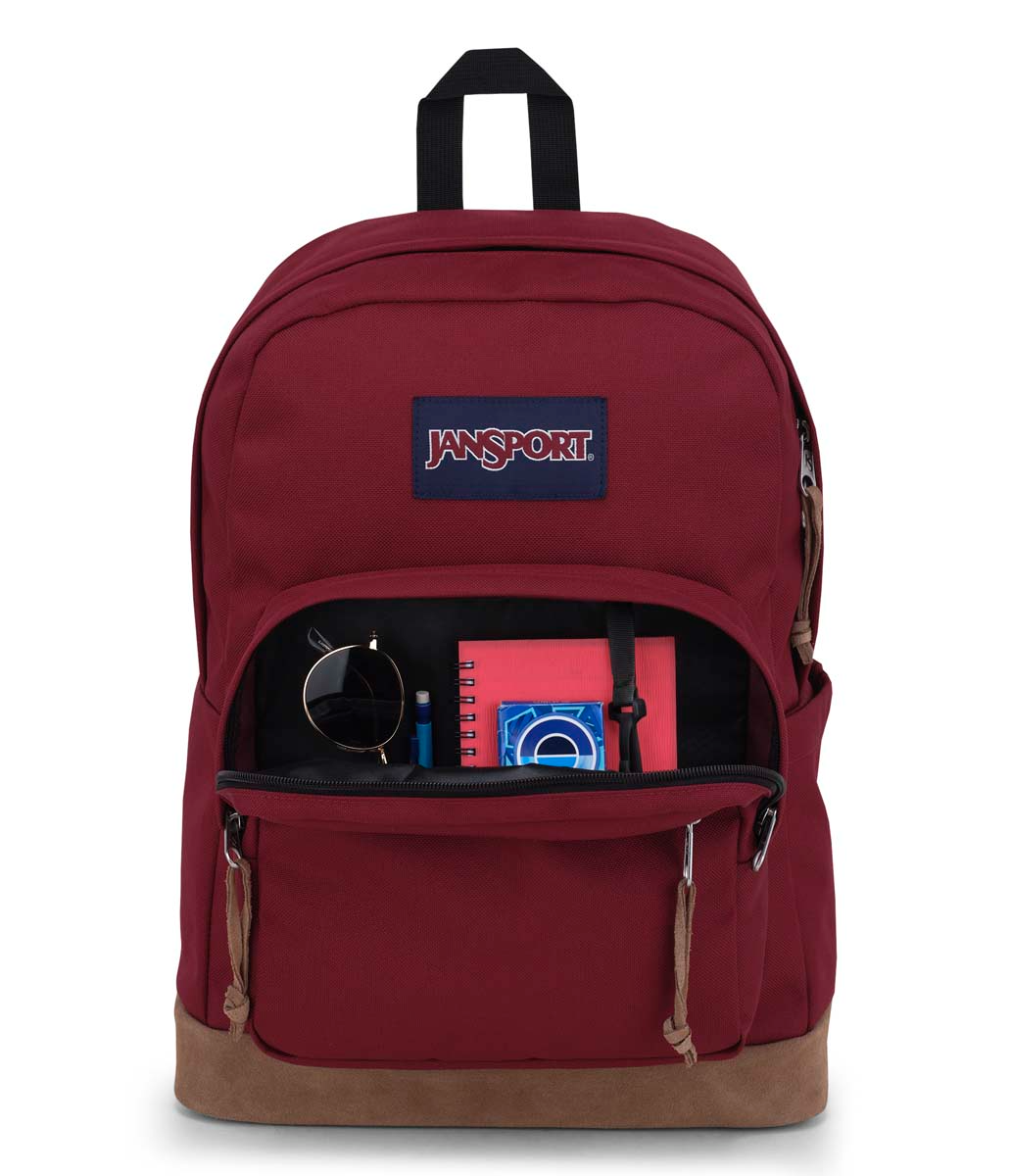 jansport-right-pack-rucksack-russet-rot-mit-laptopfach image 6