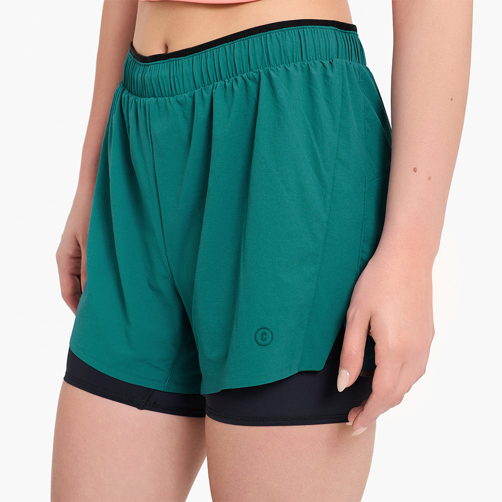 ciele-dlyshort-4-laufshorts-harbor-damen-wasserdicht image 2