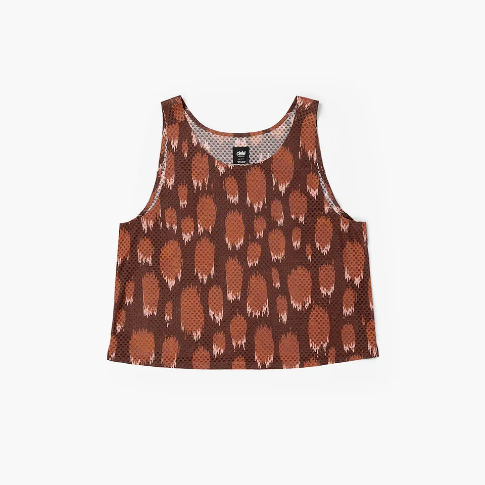 ciele-icnsinglet-damen-lauftop-cheetah-oak-m image 1