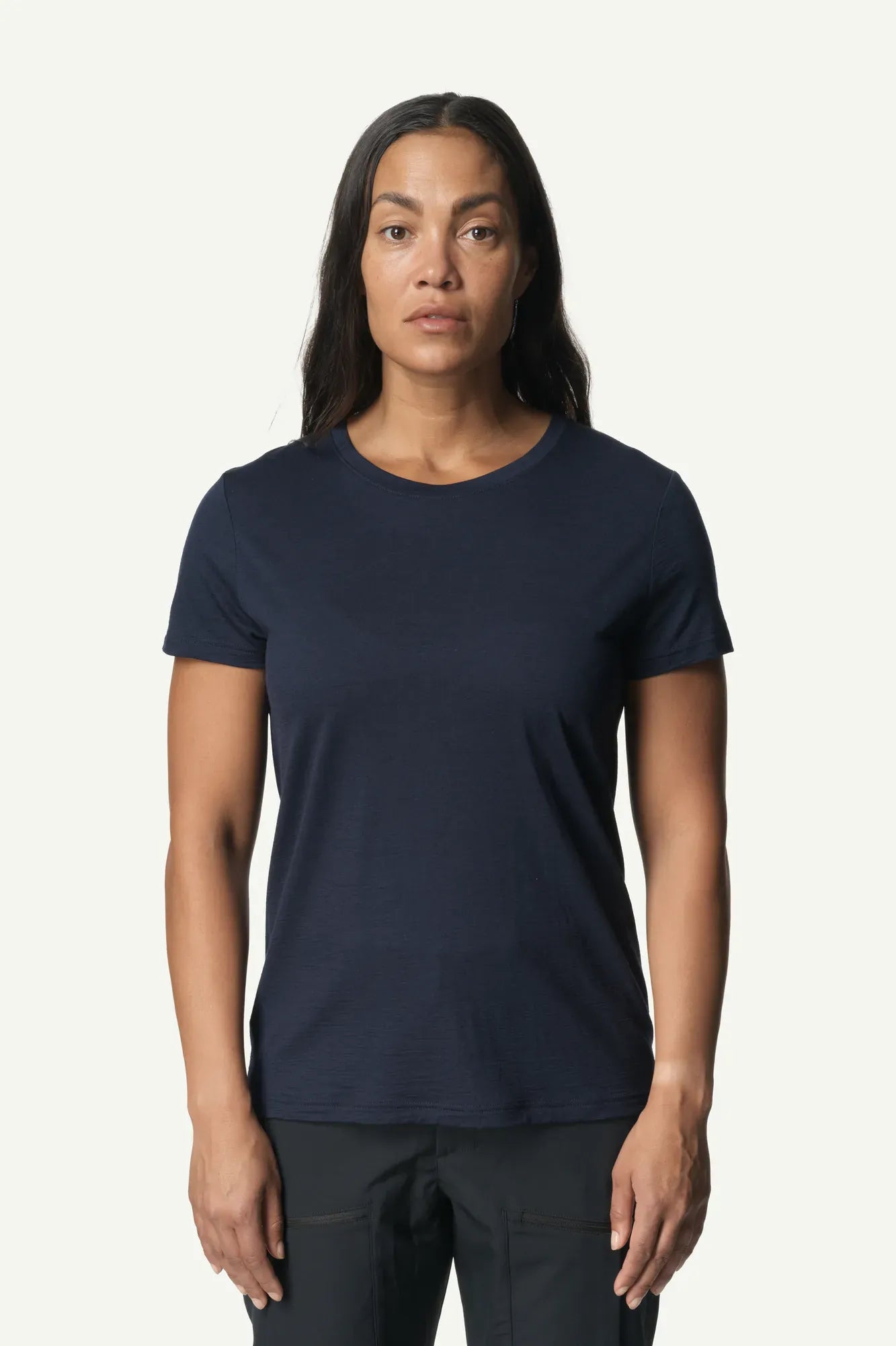 houdini-desoli-w-s-desoli-tee-damen-t-shirt-true-black-merinowolle image 2