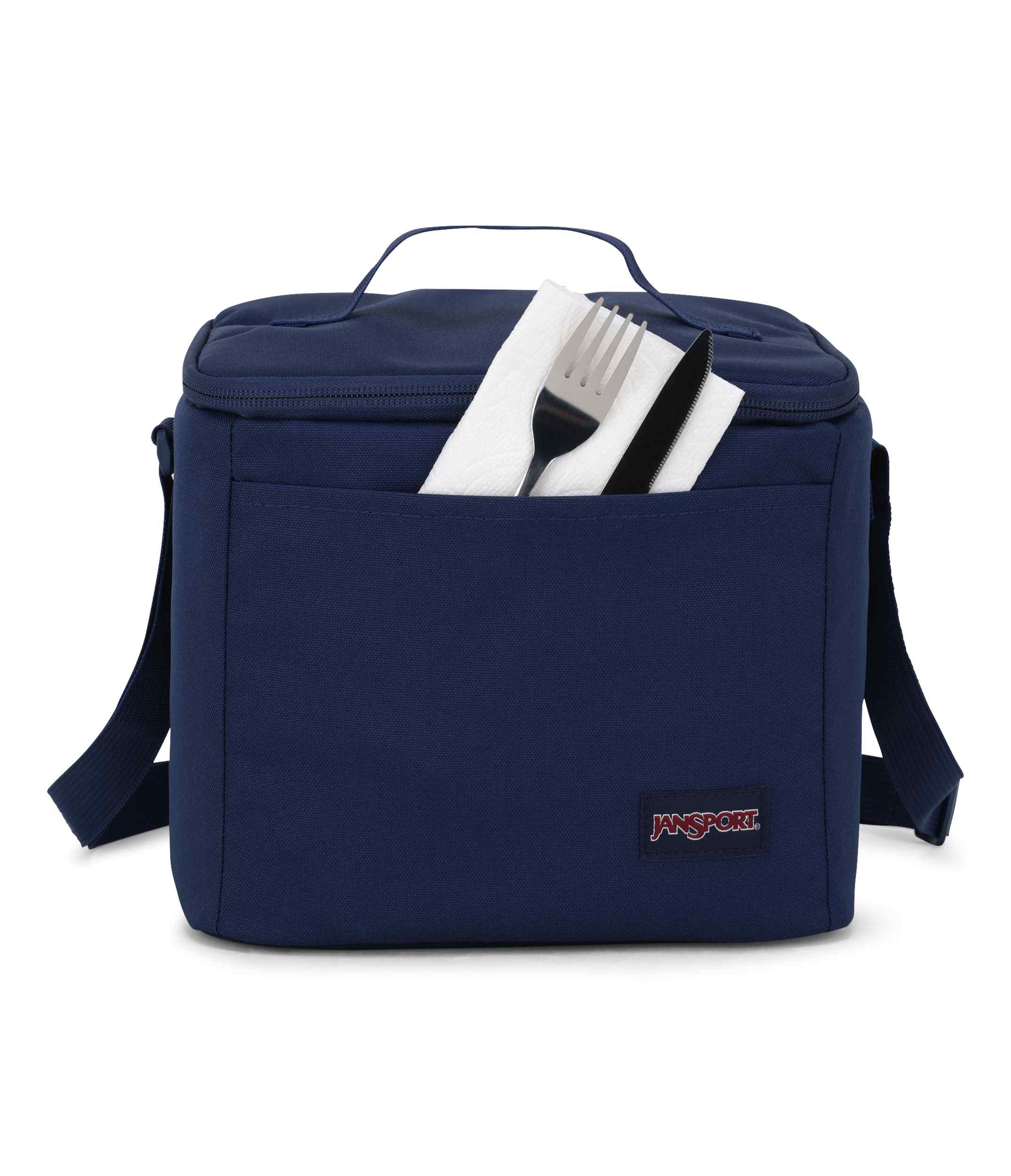 jansport-super-snack-lunch-bag-marineblau-isoliert image 6