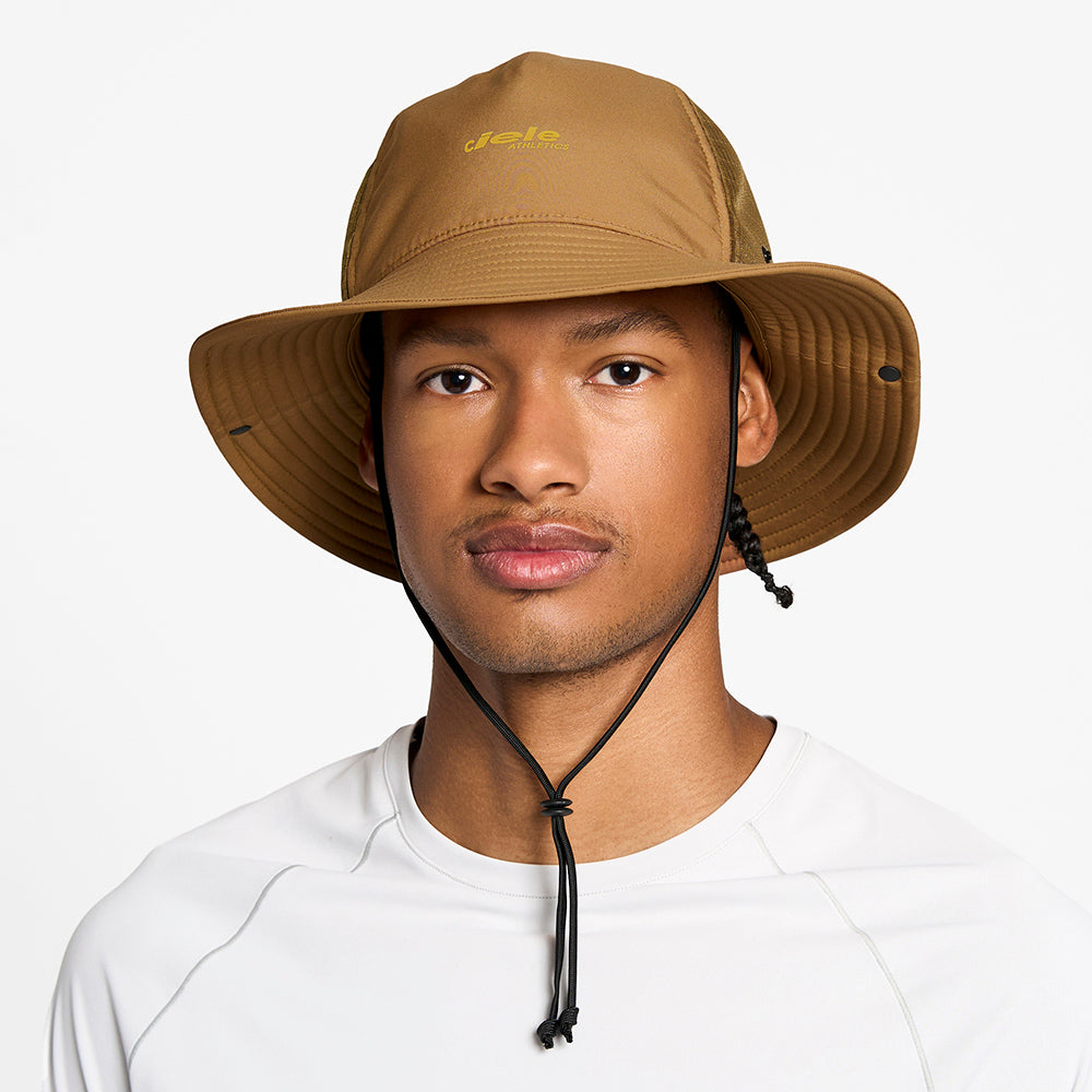 ciele-trlbucket-comp-dark-ochre-bucket-hat-unisex image 2