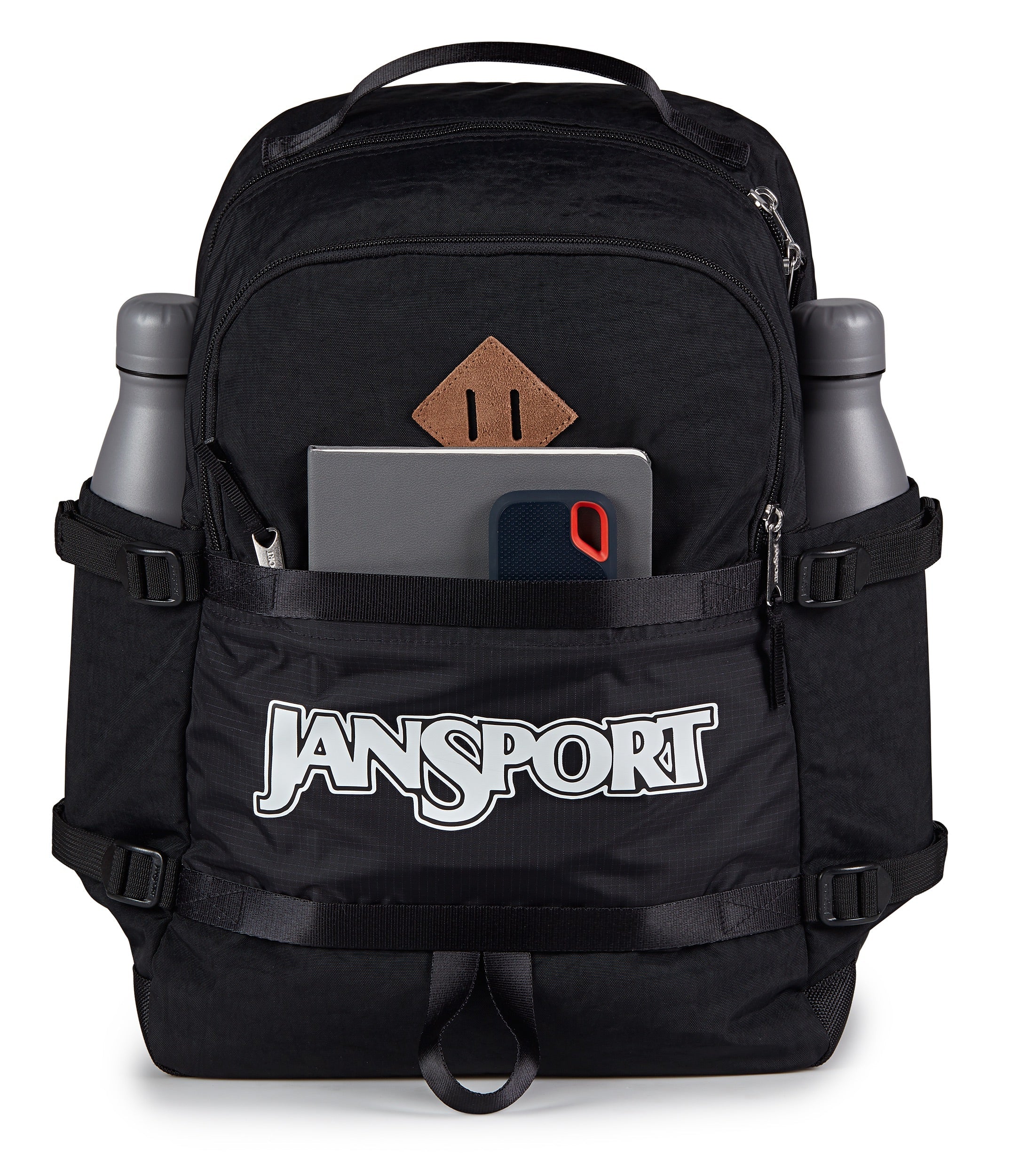 jansport-small-seattle-pack-rucksack-schwarz-retro-laptopfach image 6