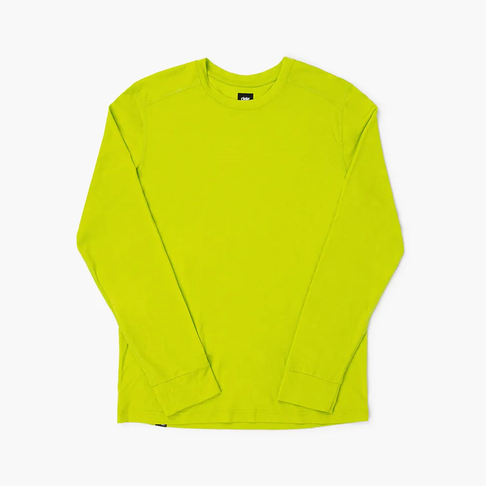 ciele-m-hls-longsleeve-langarmshirt-lime-green-f-r-herren image 1