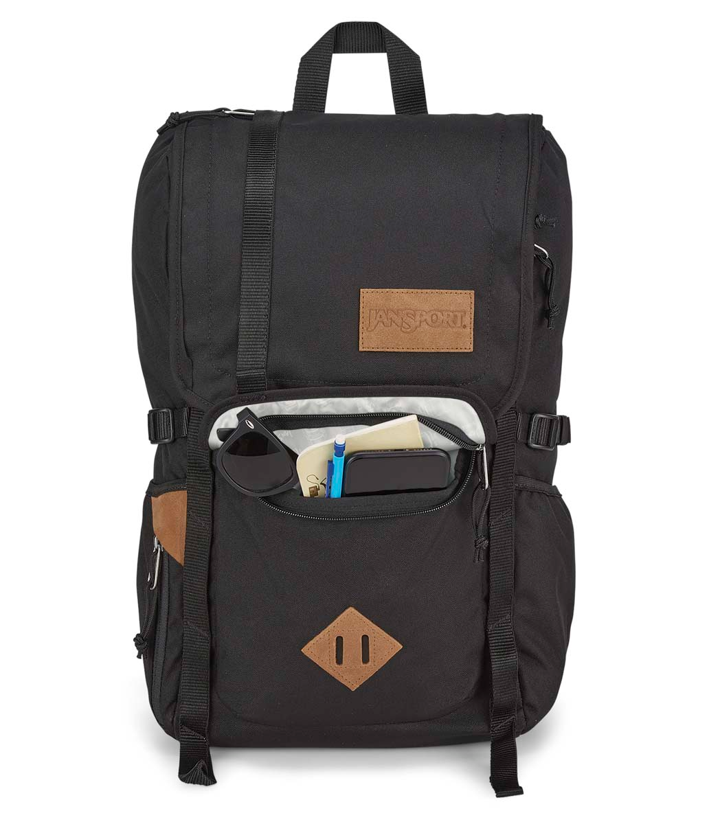 jansport-hatchet-rucksack-schwarz-15-zoll-laptopfach-outdoor image 7