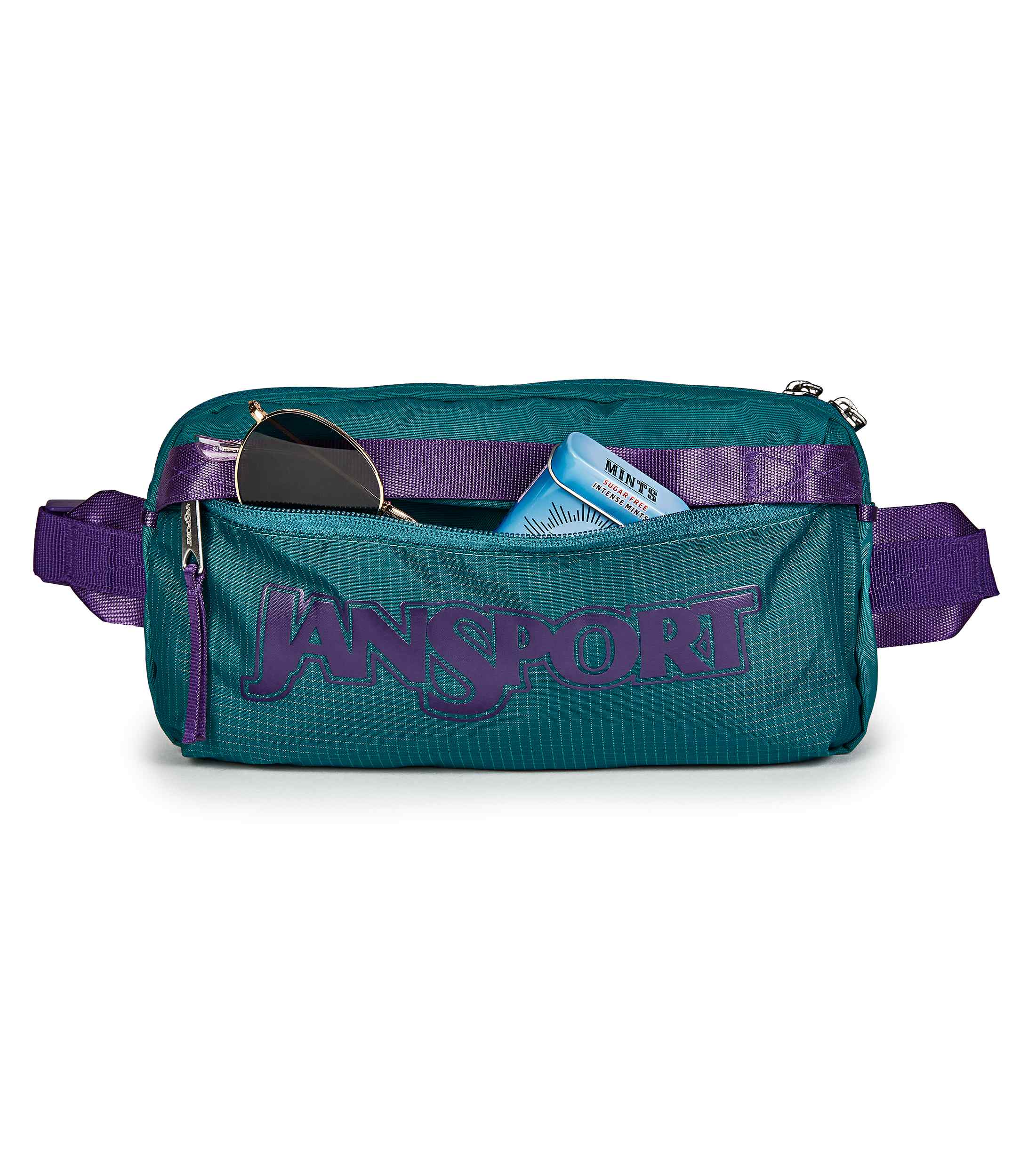 jansport-washington-waistpack-bauchtasche-emerald-pool-retro image 5