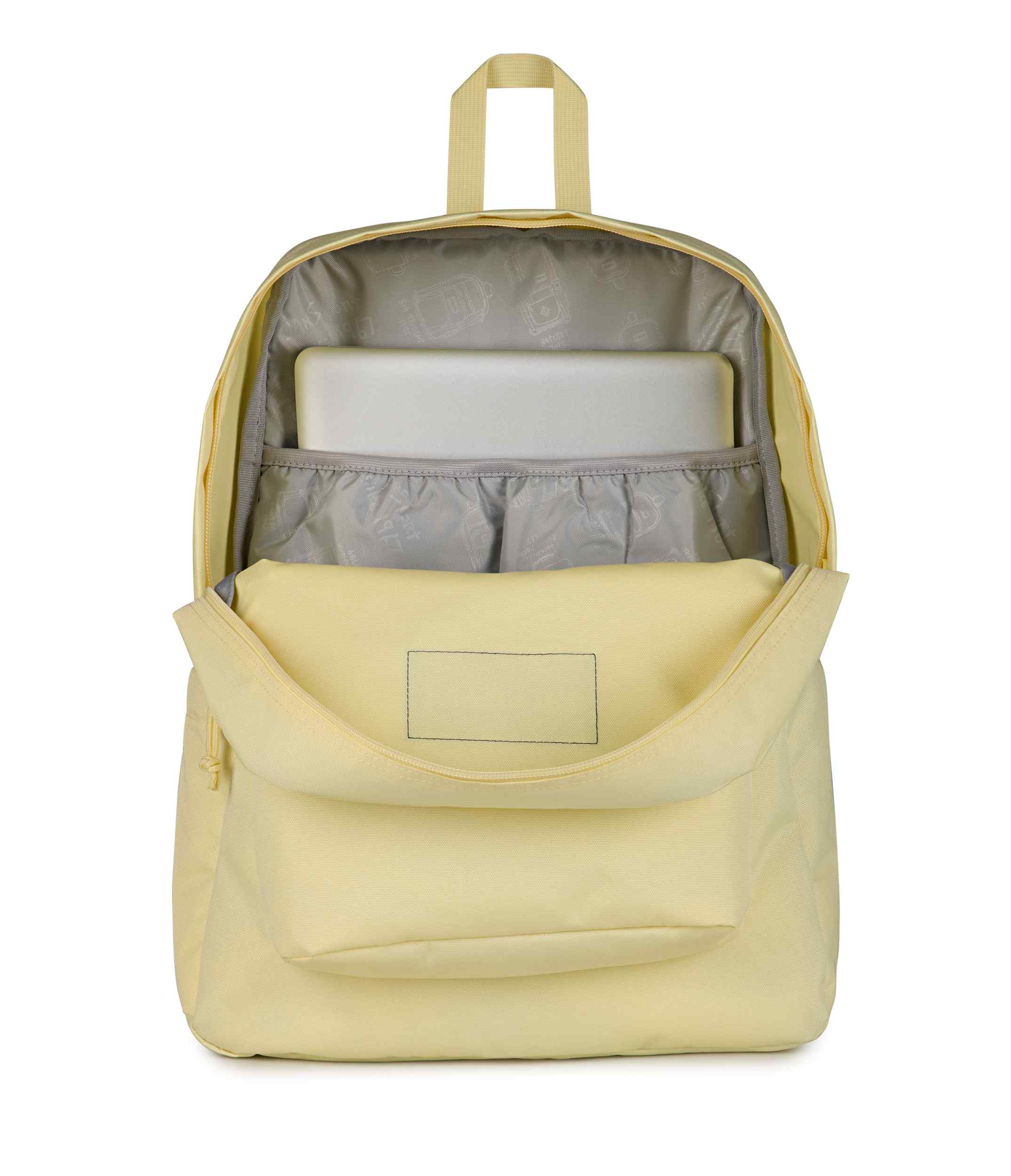 jansport-superbreak-plus-rucksack-lemon-ice-mit-laptopfach image 7
