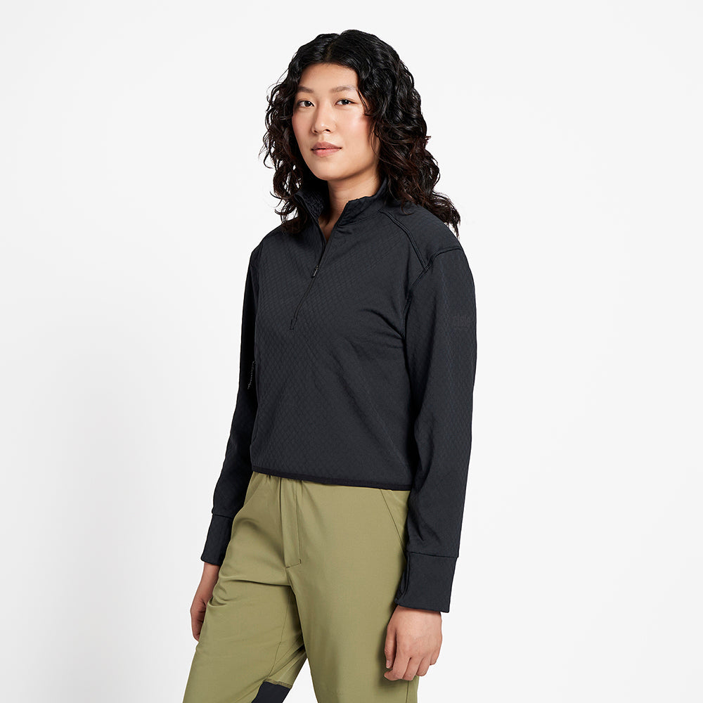 ciele-w-vlvhalfzip-laufpullover-damen-shadowcast image 3