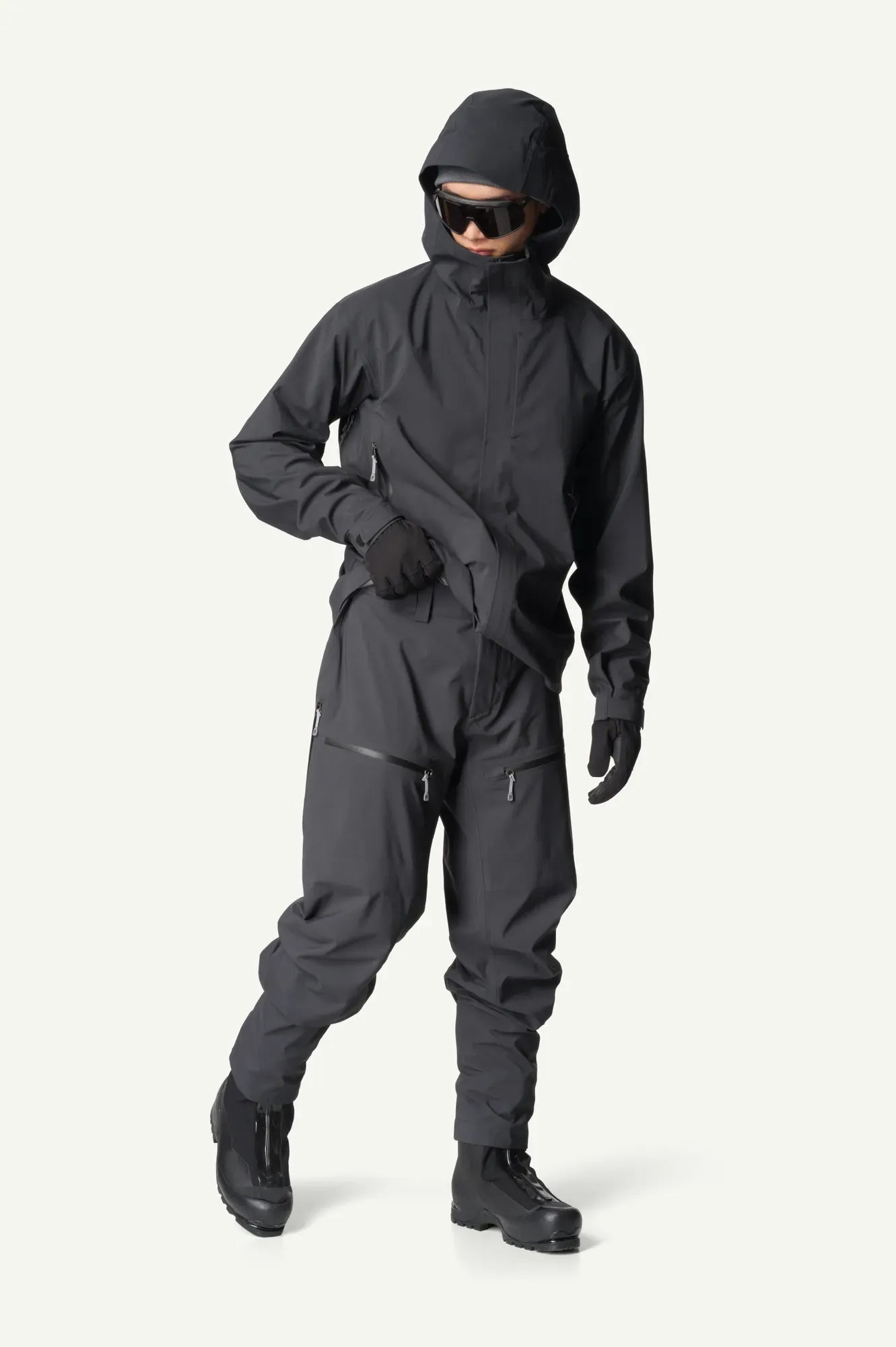 houdini-five-to-nine-pants-hose-true-black-m-wasserdicht image 1