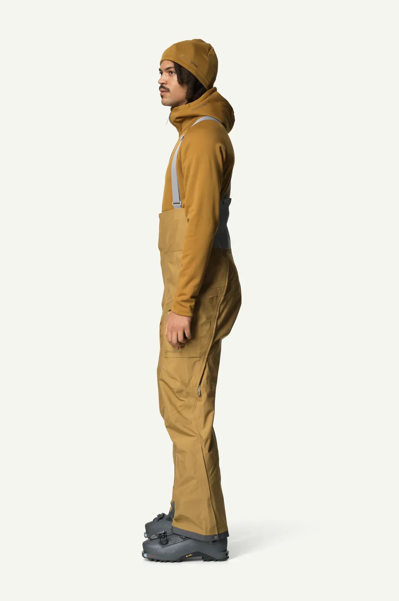 houdini-rollercoaster-bib-pants-herren-sandstorm-shell image 8