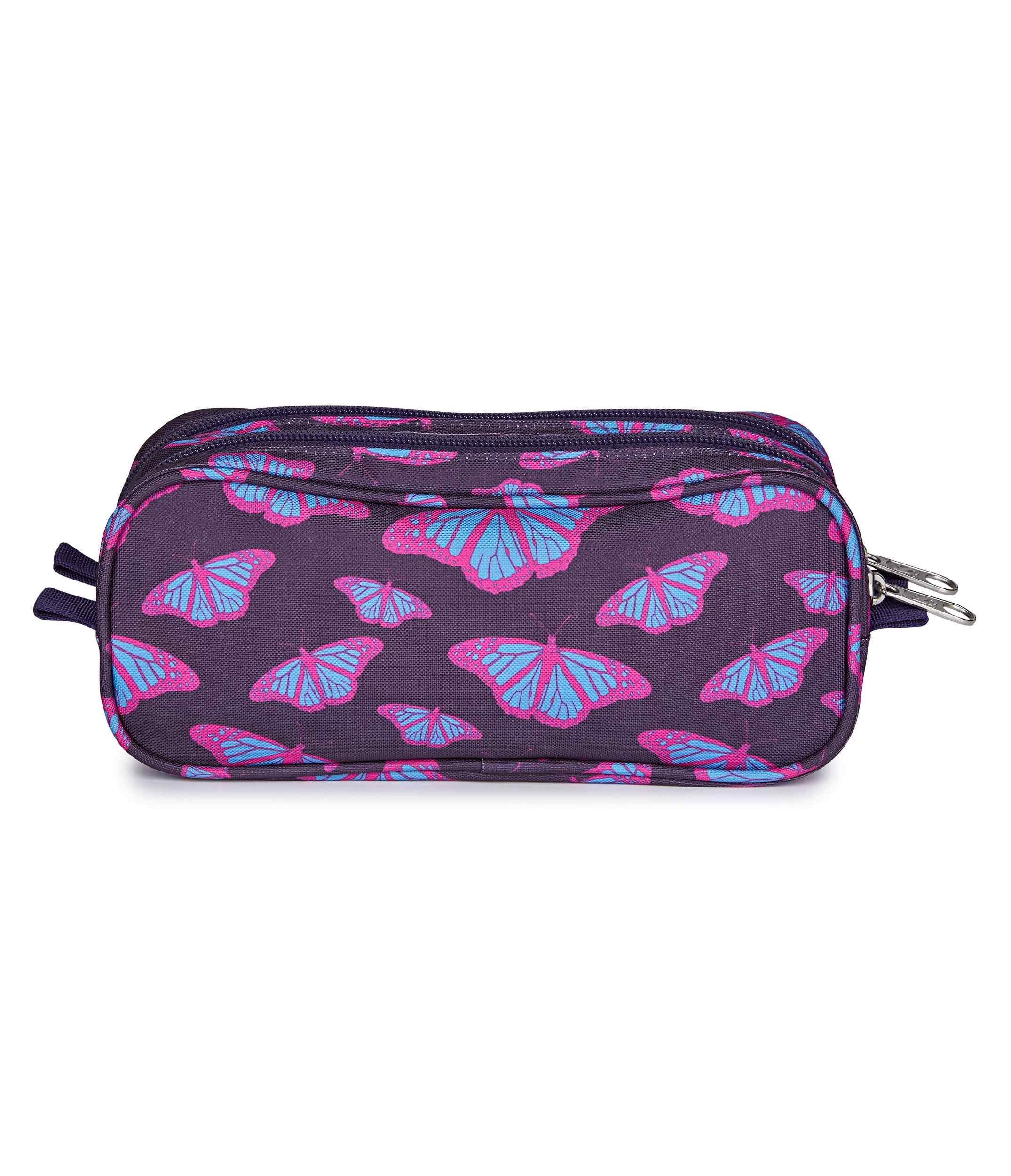 jansport-large-accessory-pouch-zubeh-rtasche-flutter-by-purple-reissverschluss image 4