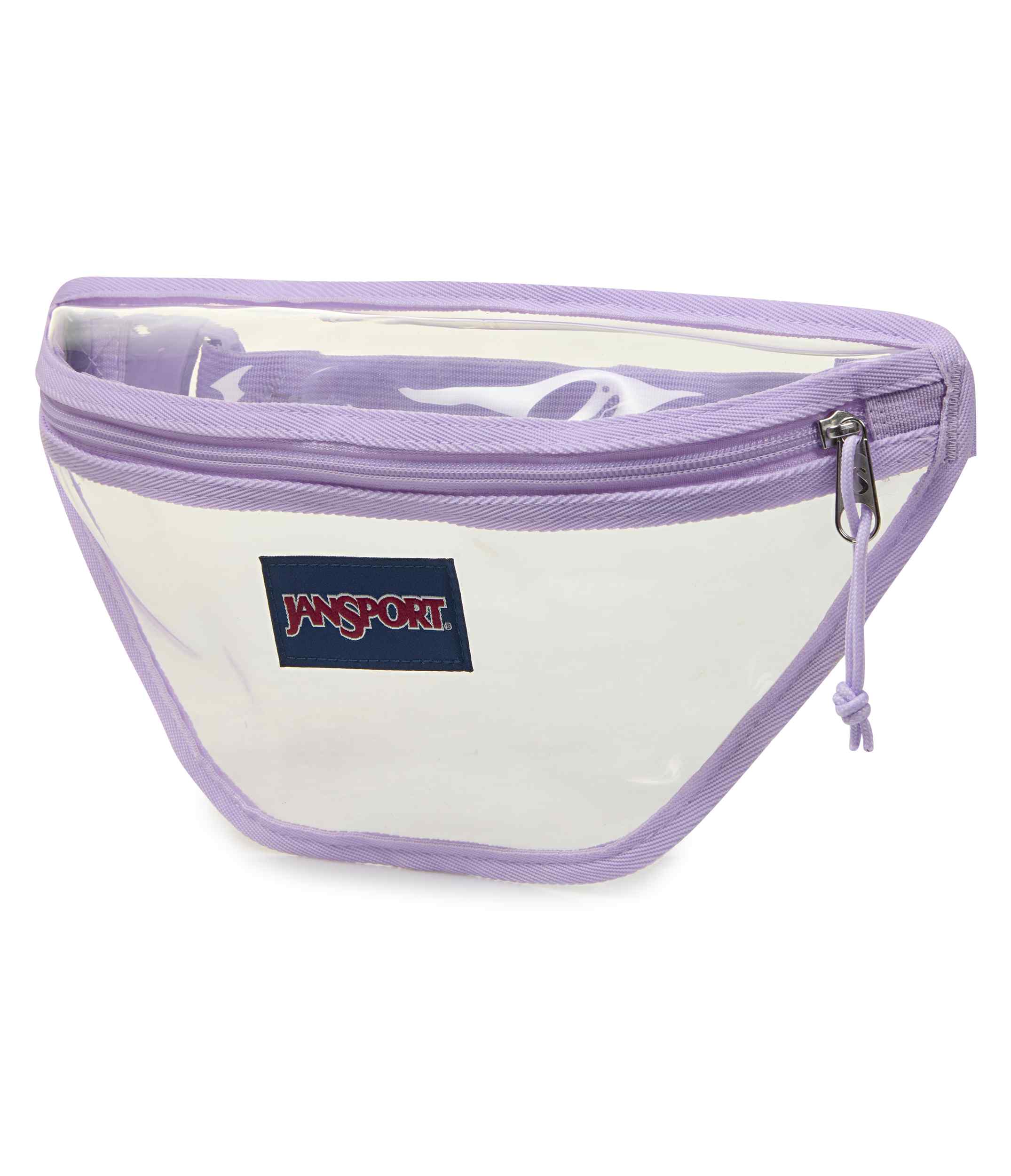 jansport-clear-waistpack-g-rteltasche-pastel-lilac-transparent image 2