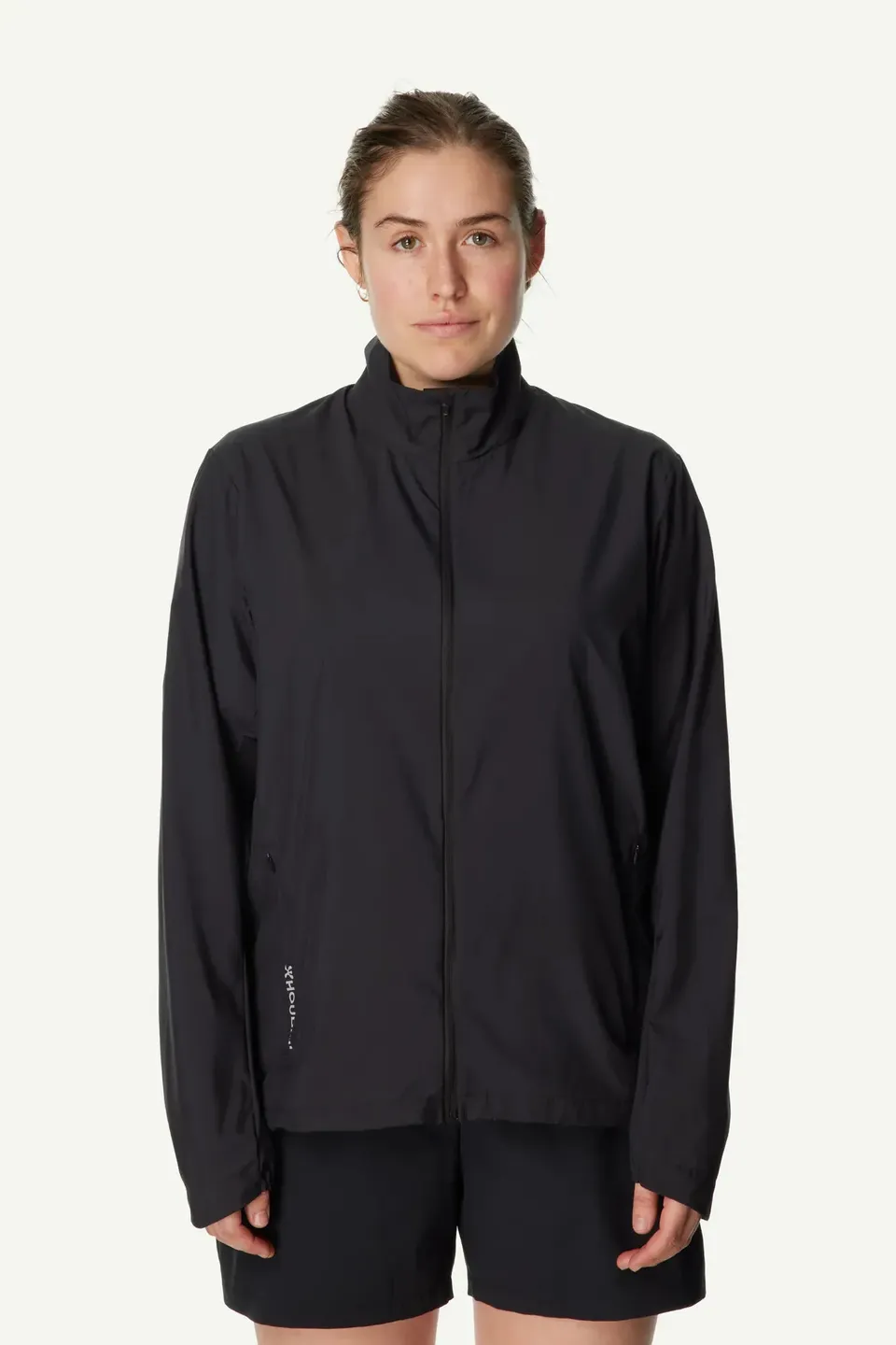 houdini-pace-trail-jacke-damen-true-black-ultraleicht image 1