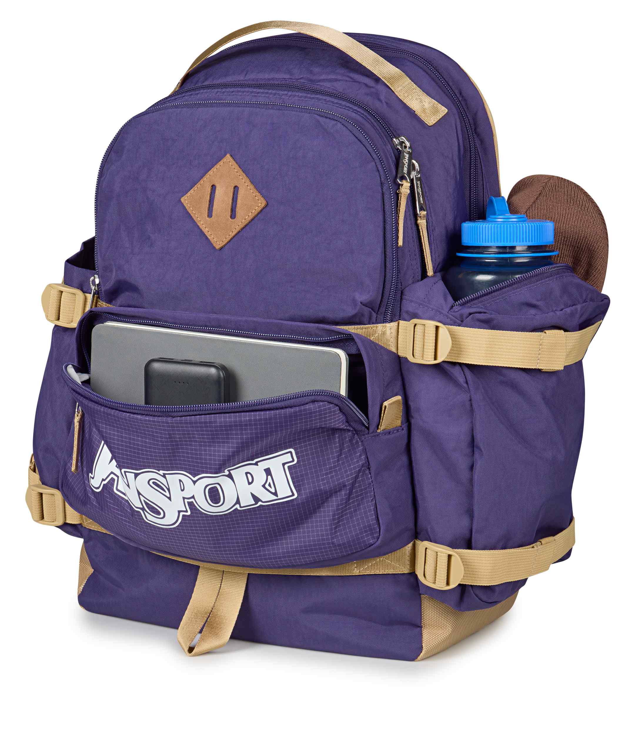 jansport-seattle-pack-rucksack-amethyst-angst-mit-fleecefutter image 7