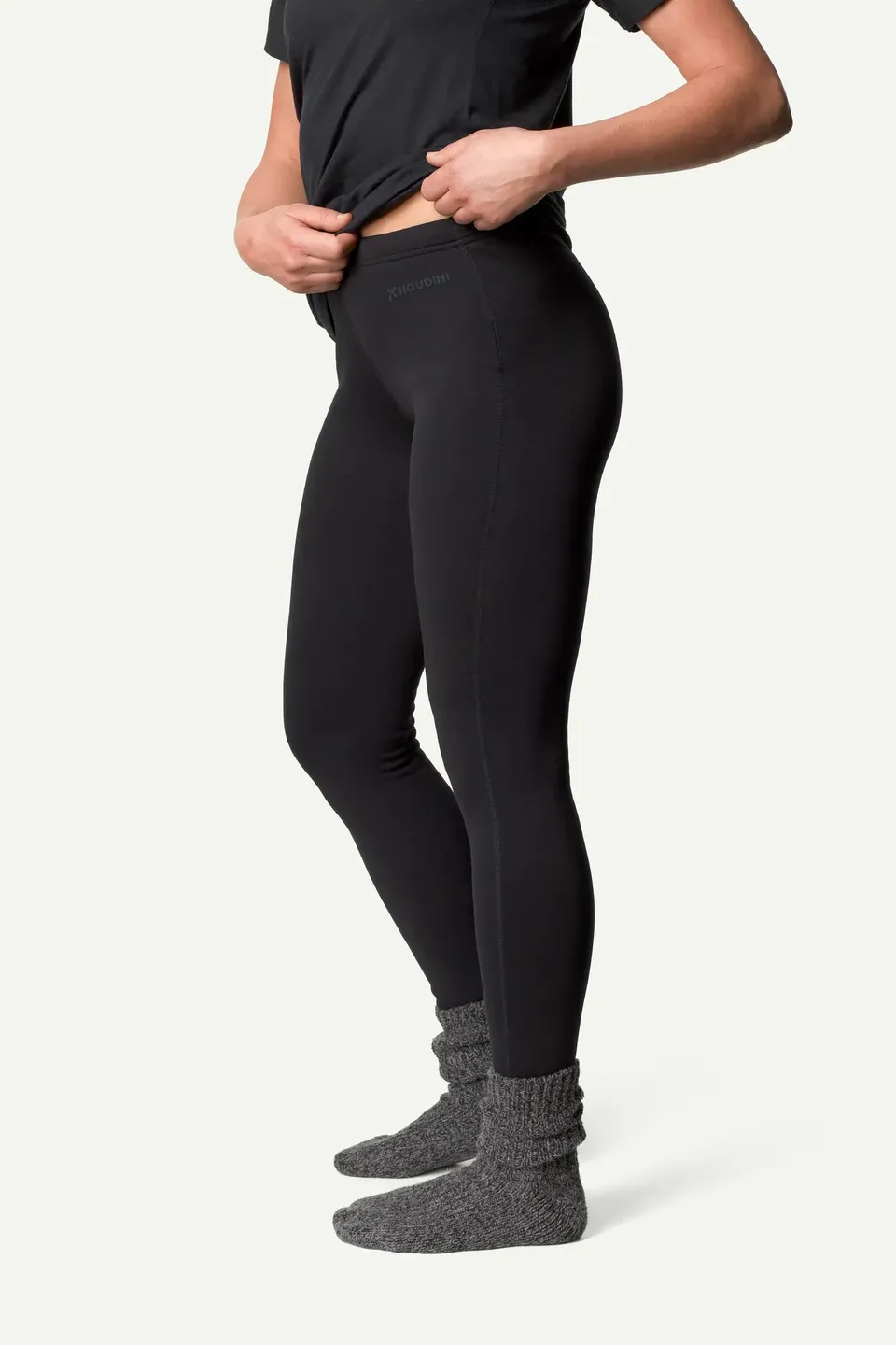 houdini-long-power-tights-ii-damen-fleecetights-warm image 1