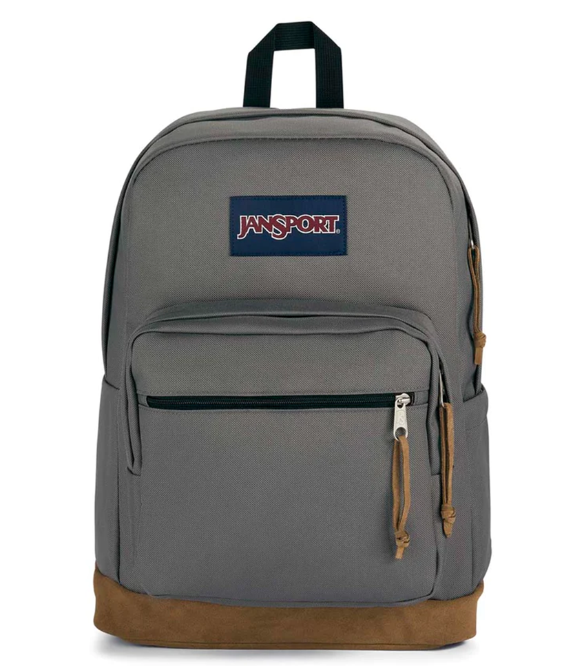 jansport-right-pack-rucksack-graphite-grey-laptop image 1