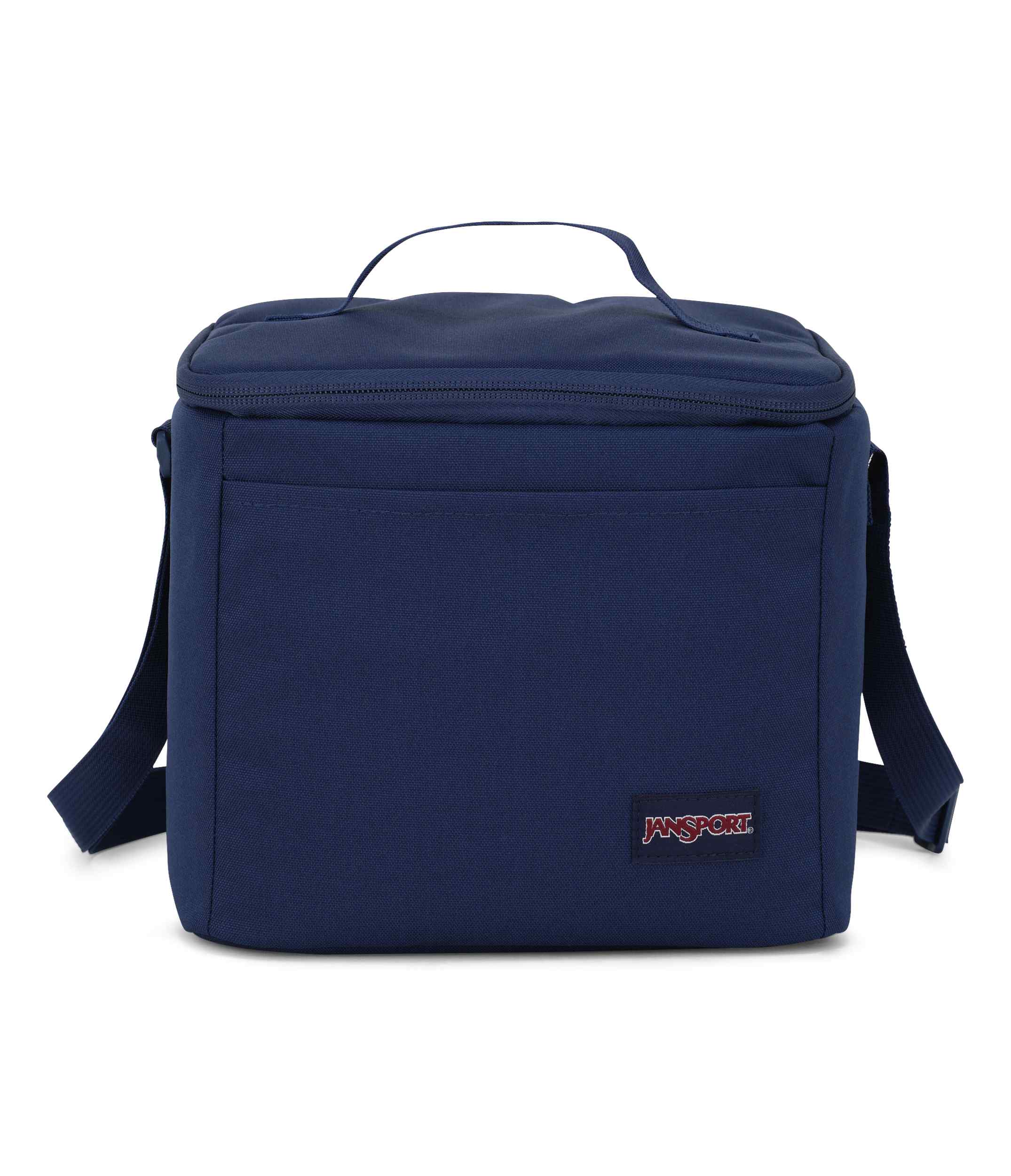 jansport-super-snack-lunch-bag-marineblau-isoliert image 1