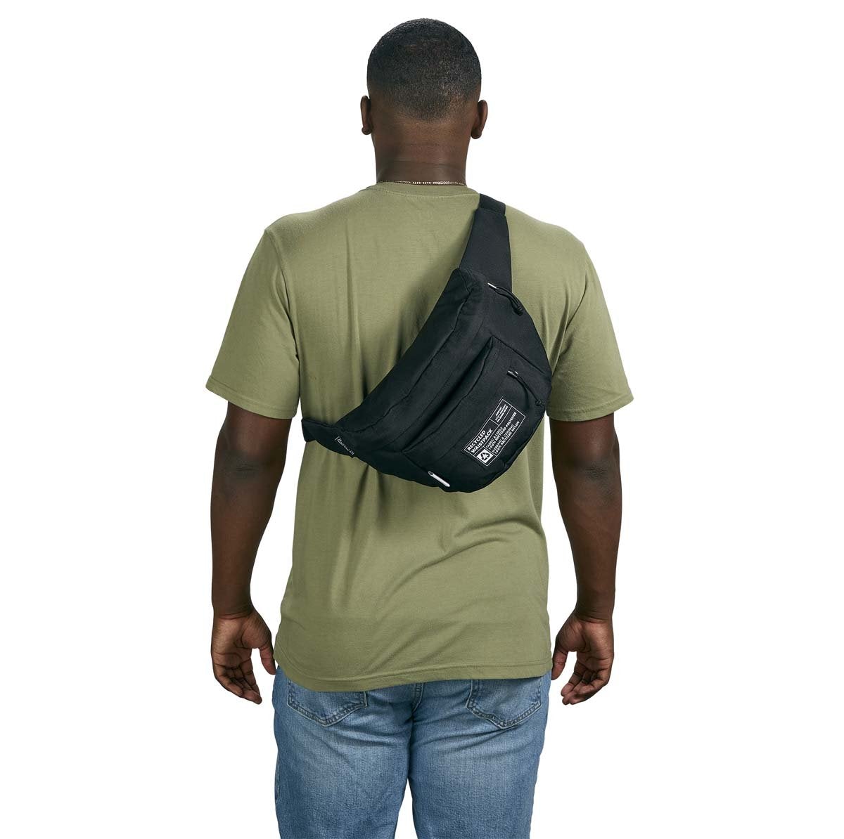 jansport-recycled-waistpack-bauchtasche-schwarz-recycelt image 5