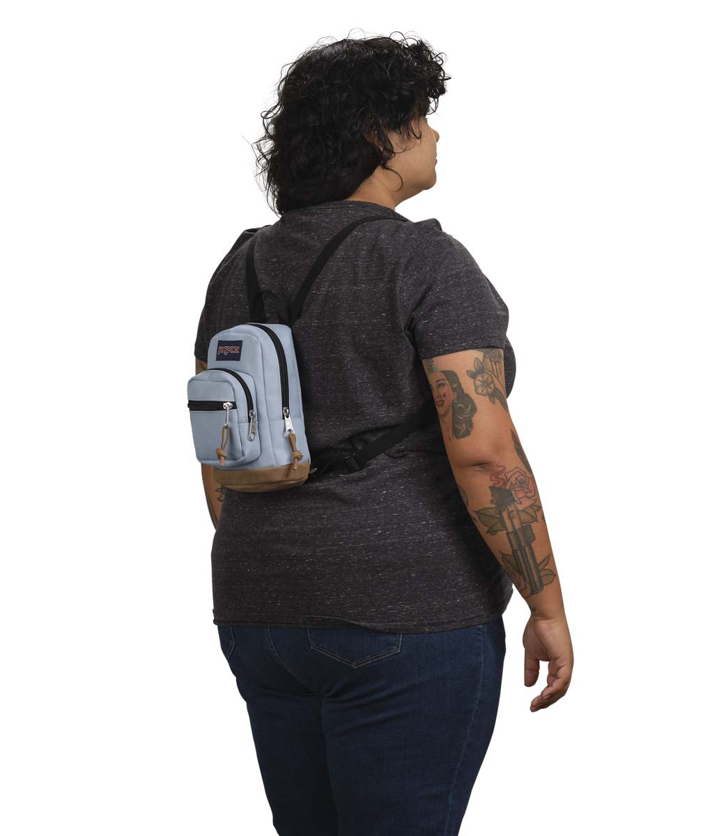 jansport-right-pack-mini-rucksack-blue-dusk-klein-wildleder image 3