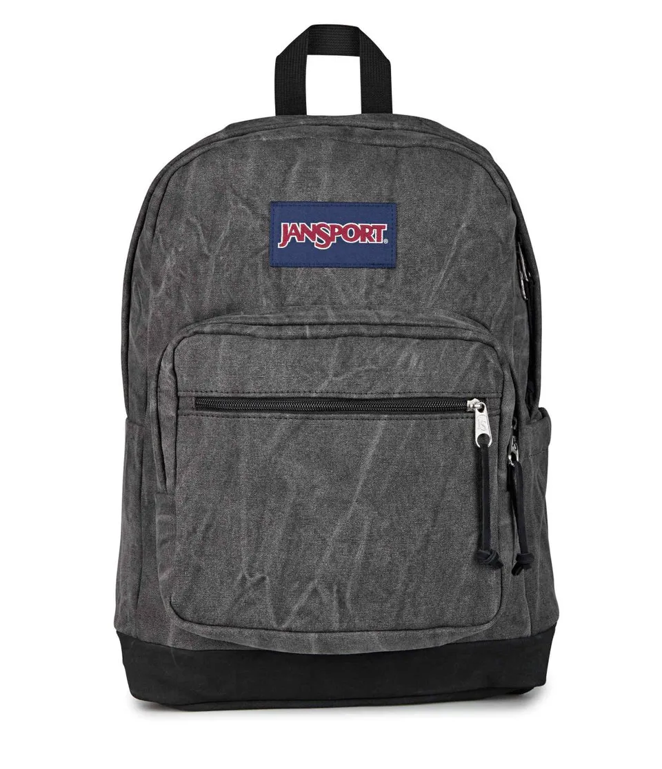 jansport-right-pack-expression-rucksack-aged-canvas-black image 1