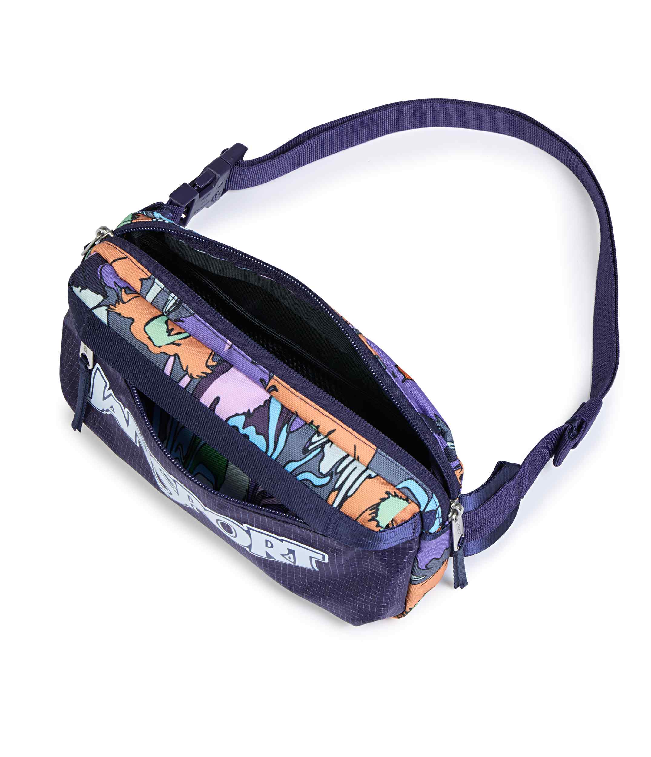 jansport-washington-waistpack-bauchtasche-melted-blooms-yellow image 4