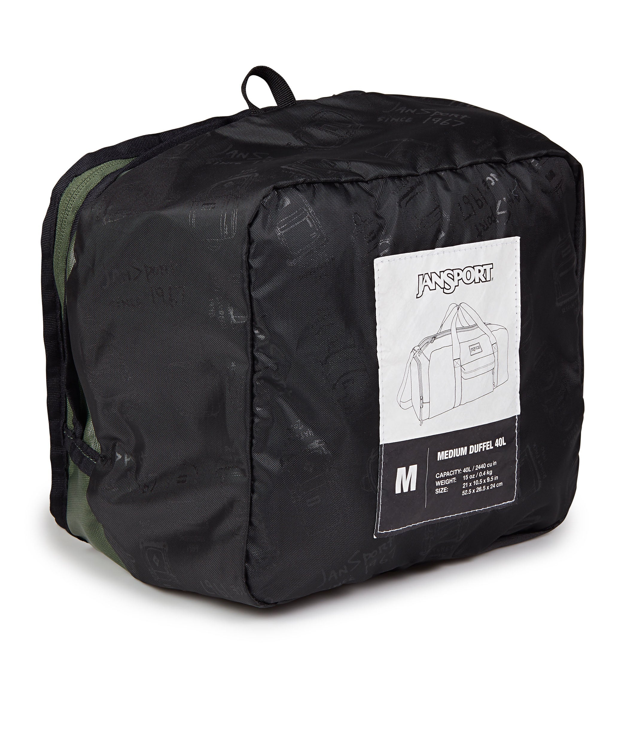 jansport-weekender-medium-reisetasche-cargo-green image 5