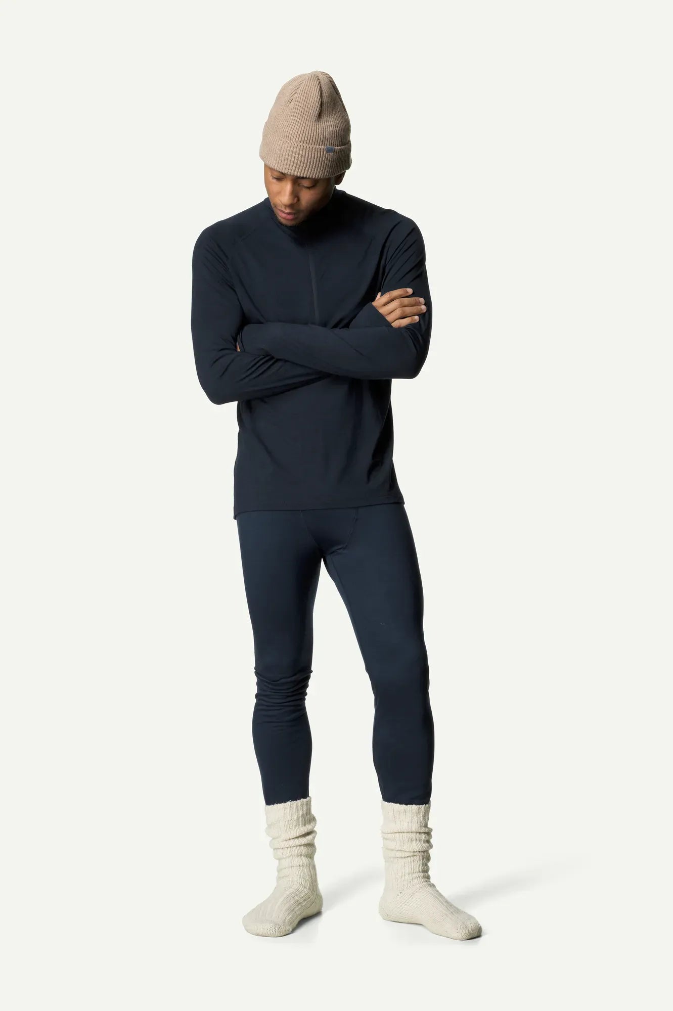 houdini-desoli-m-s-desoli-light-half-zip-true-black-merino image 4