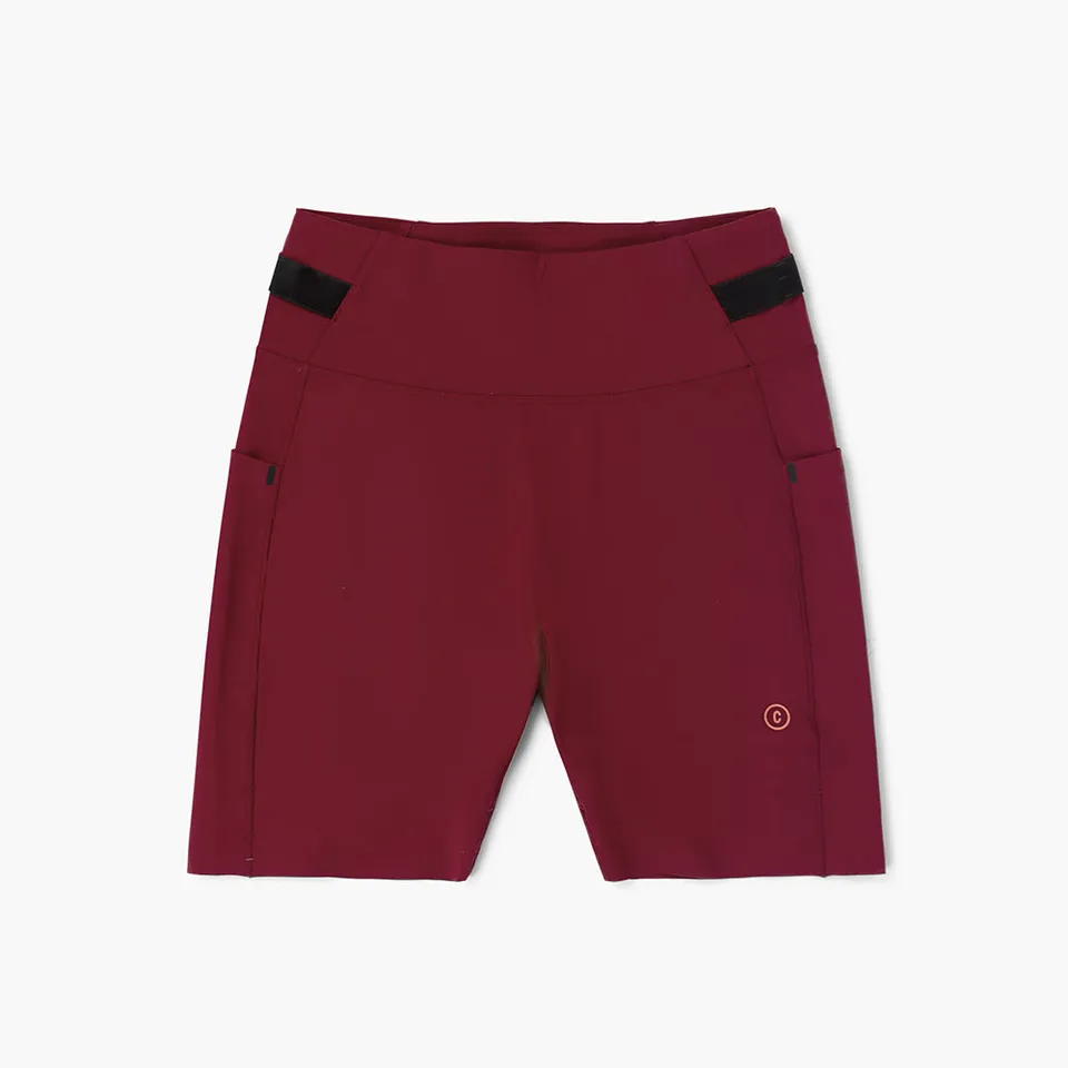 ciele-w-fsttight-short-7-crimson-red-shorts-damen image 1