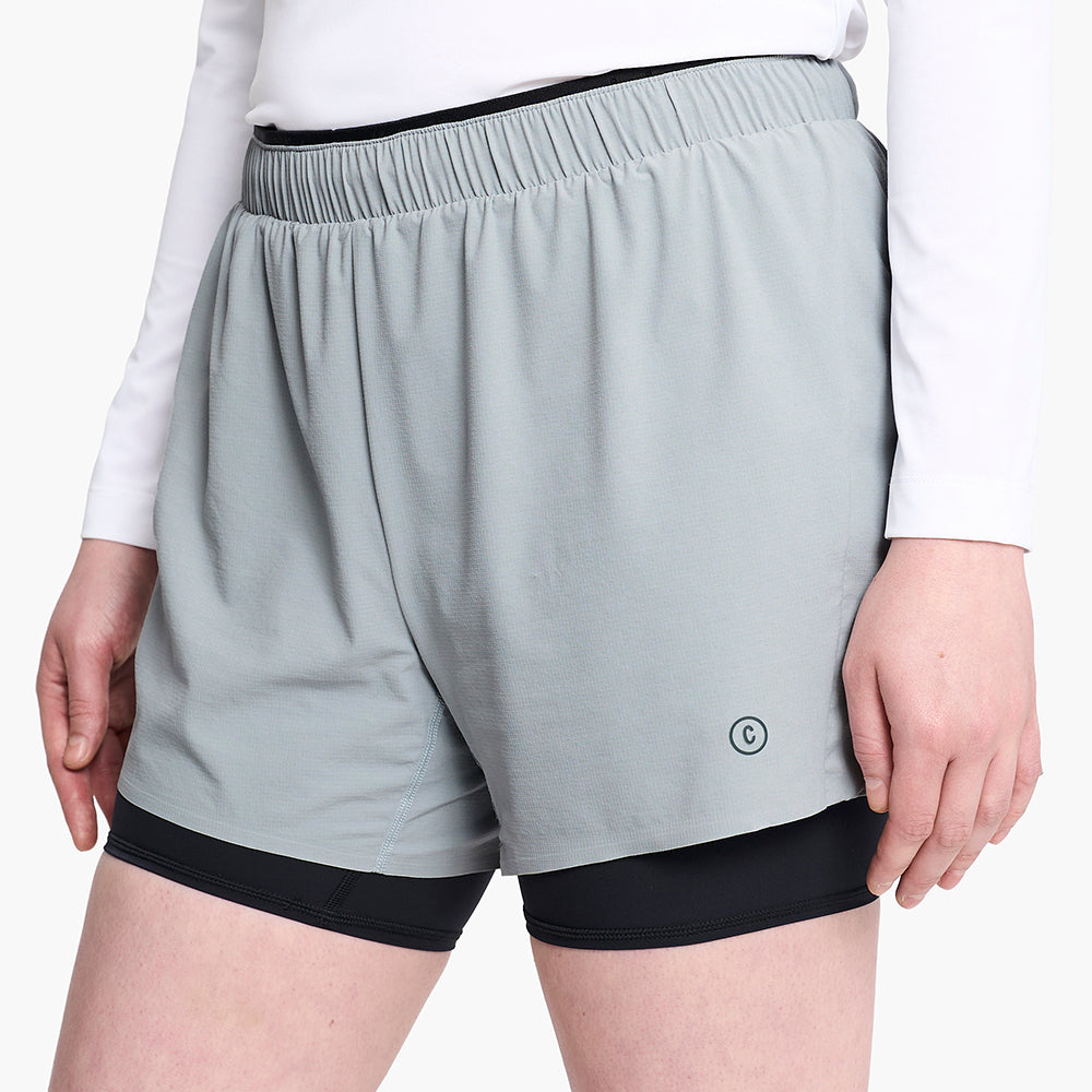 ciele-w-dlyshort-long-brief-2-laufshorts-damen-quarry-4-inch image 2
