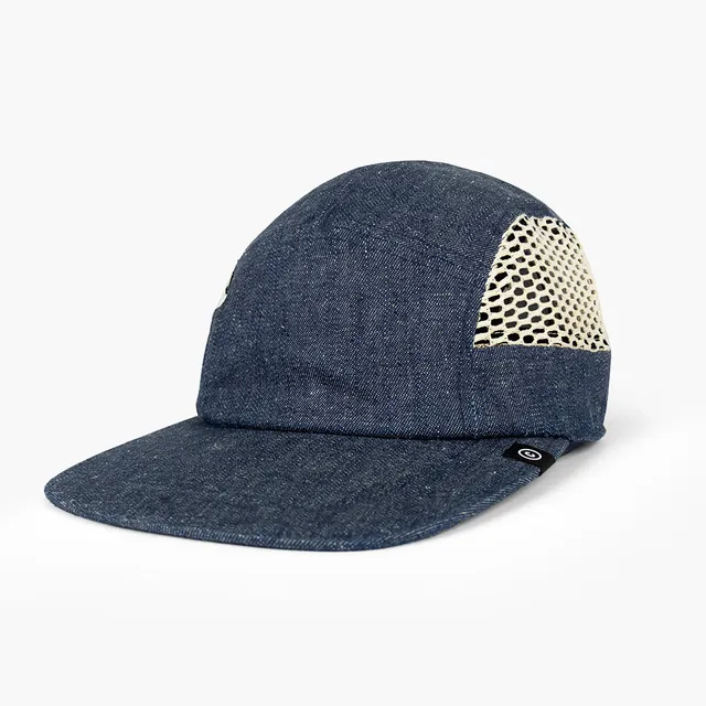 ciele-gocap-long-brim-denim-laufcap-indigo image 1