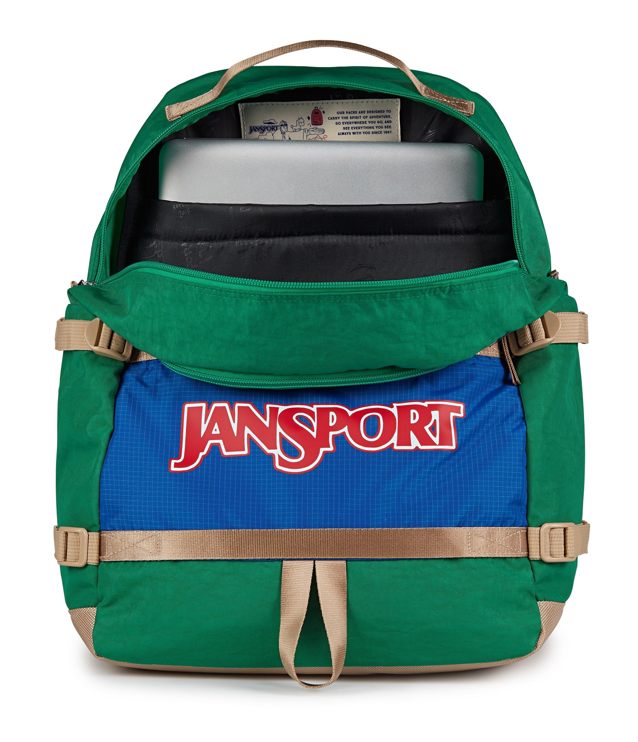 jansport-small-seattle-pack-rucksack-jelly-kelly-retro image 4