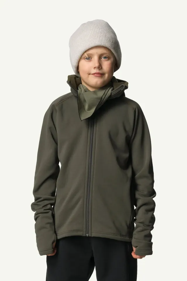 houdini-power-jr-s-power-houdi-fleecejacke-baremark-green image 1