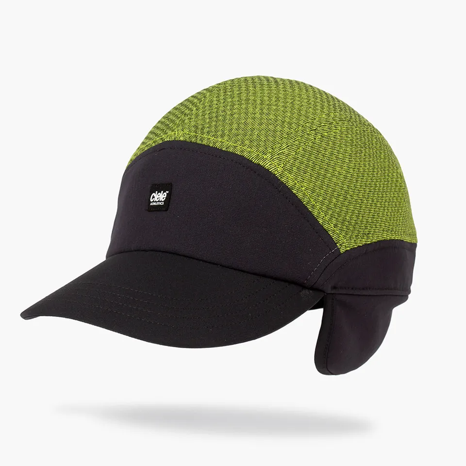 ciele-fstcap-sc-fltwnd-iconic-athletics-laufkappe-lime-green image 1