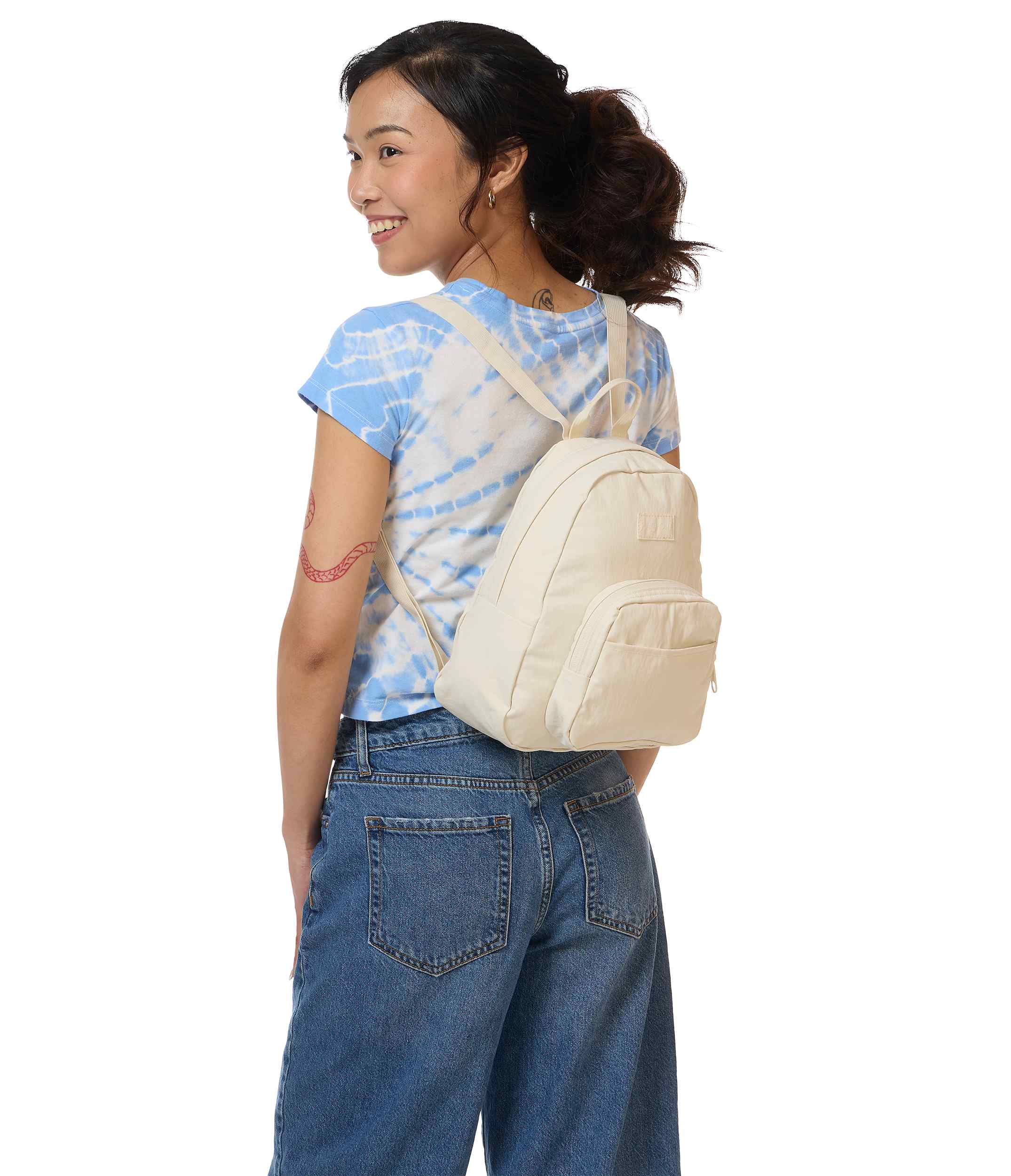 jansport-half-pint-fx-mini-rucksack-moon-flower-leicht image 6