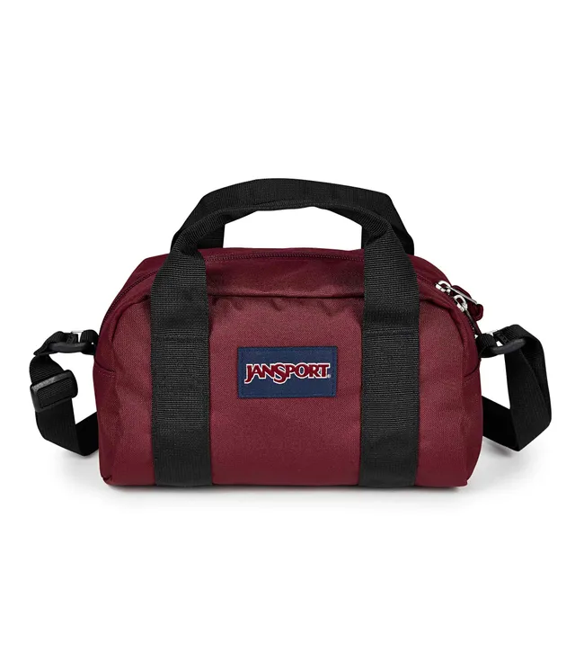 jansport-weekender-mini-duffle-reisetasche-cherry-lacquer-klein image 1