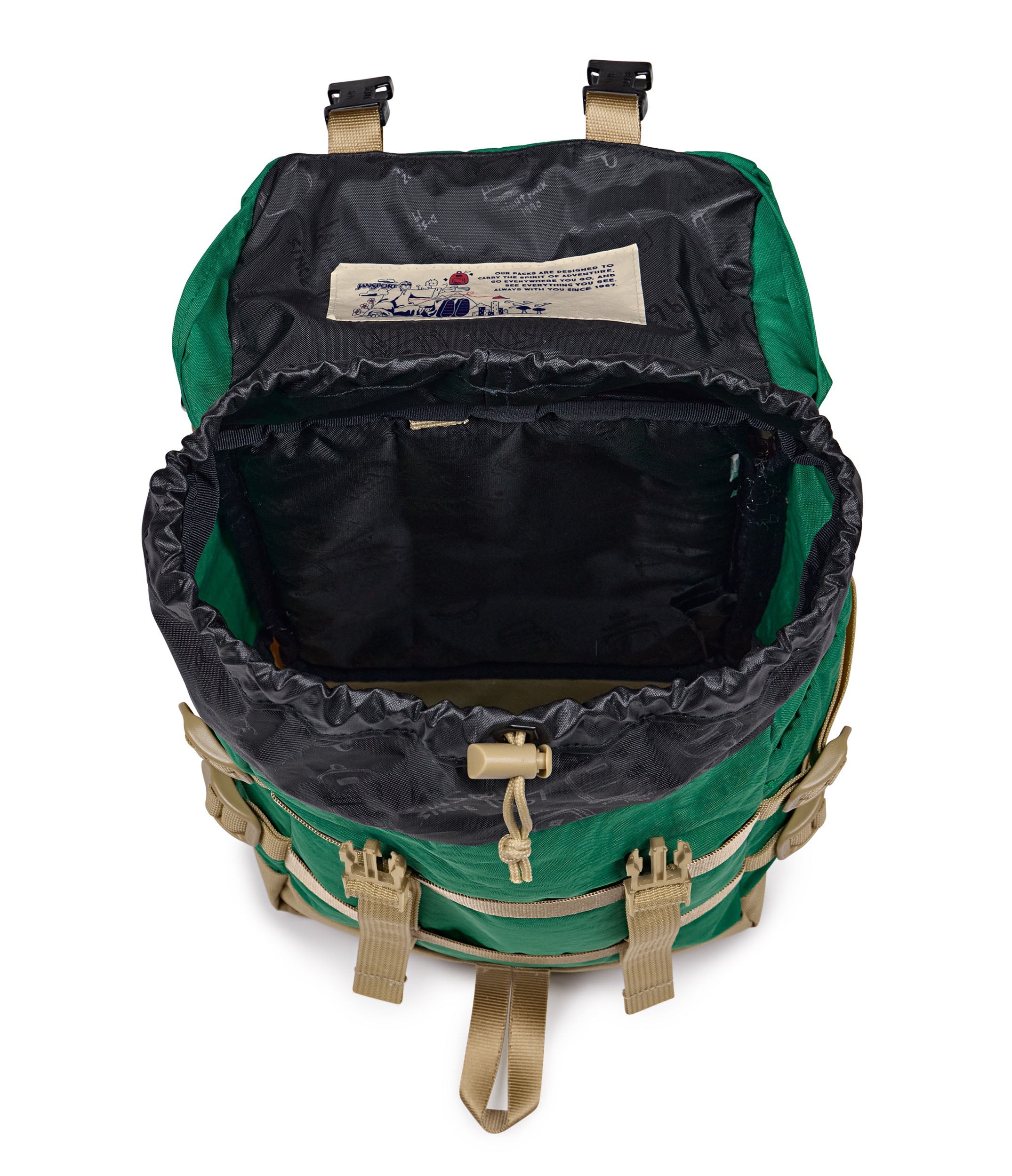 jansport-mini-skip-pack-mini-rucksack-jelly-kelly-mit-flaschenfach image 2