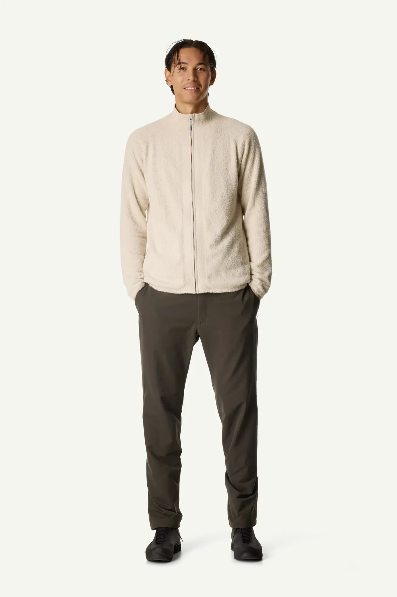 houdini-lykan-full-zip-fleecejacke-herren-foggy-mountain image 1