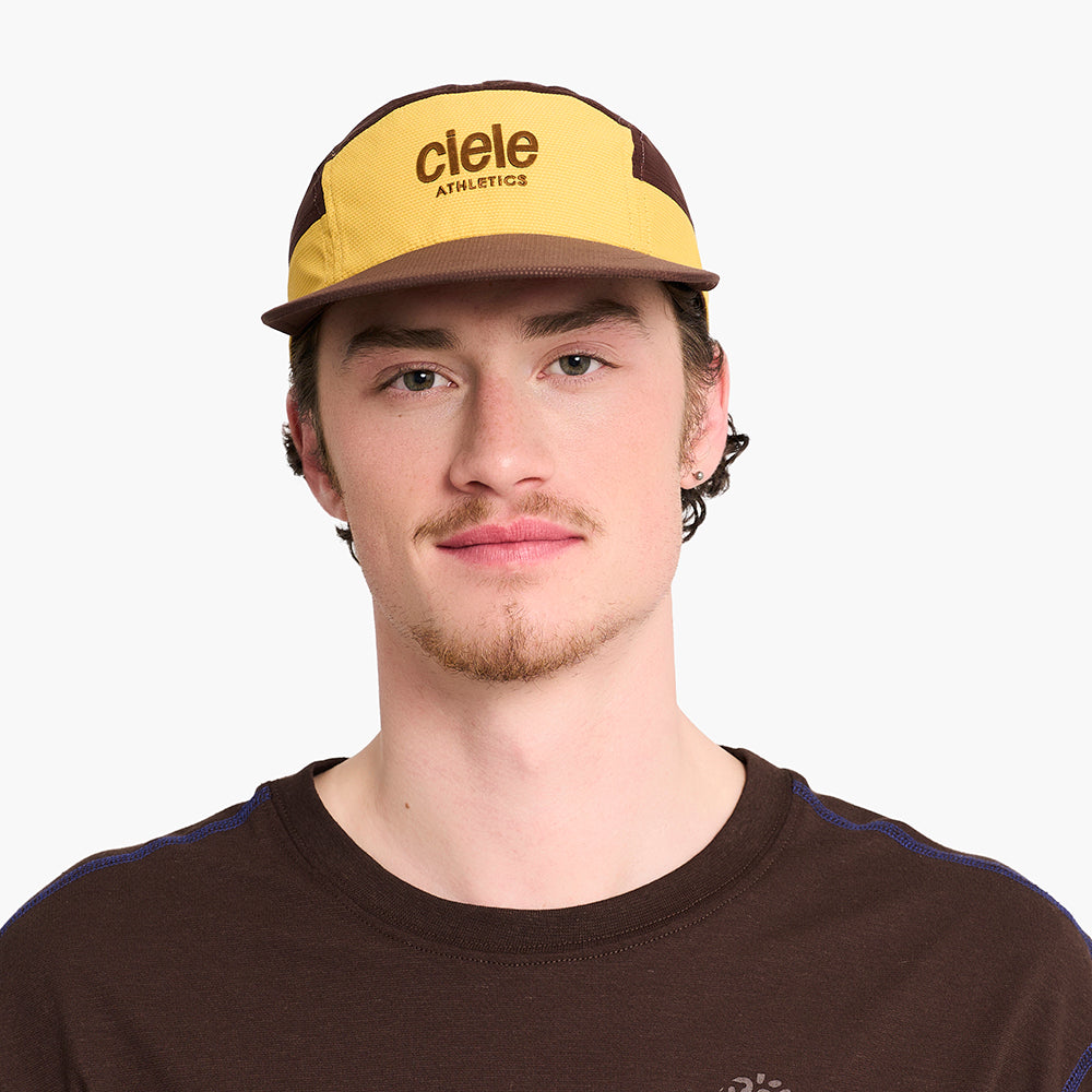 ciele-gocap-longbrim-laufcap-eq-athletics-gold-oak image 2