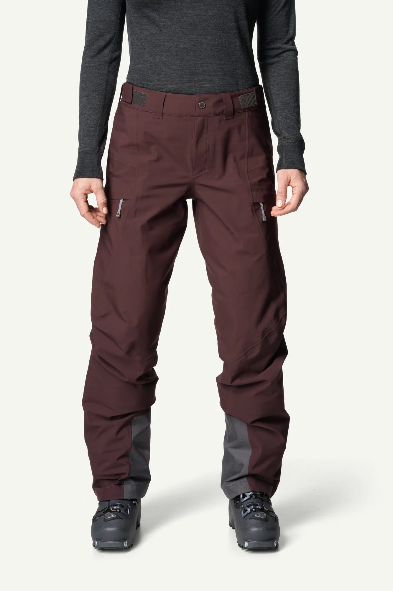 houdini-w-s-ride-pants-skihose-true-black-s-wasserdicht image 4
