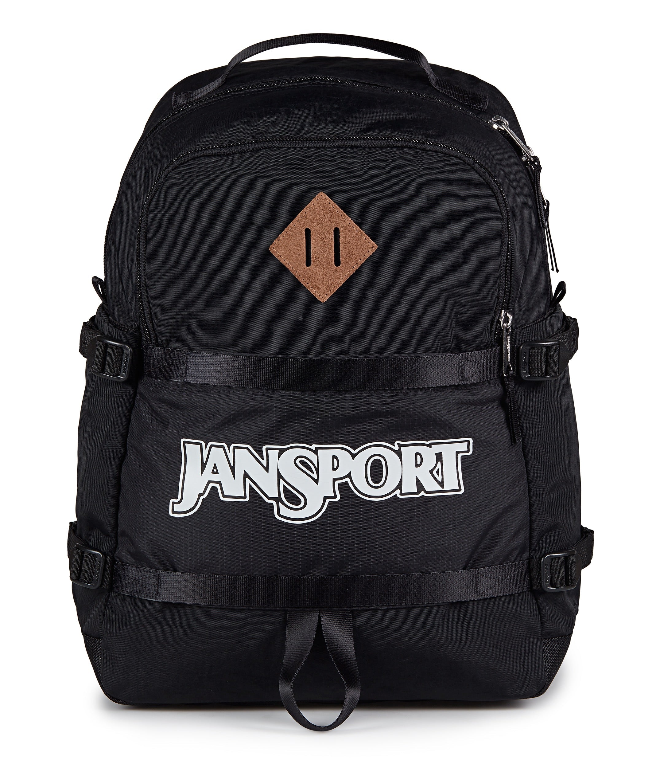 jansport-small-seattle-pack-rucksack-schwarz-retro-laptopfach image 1