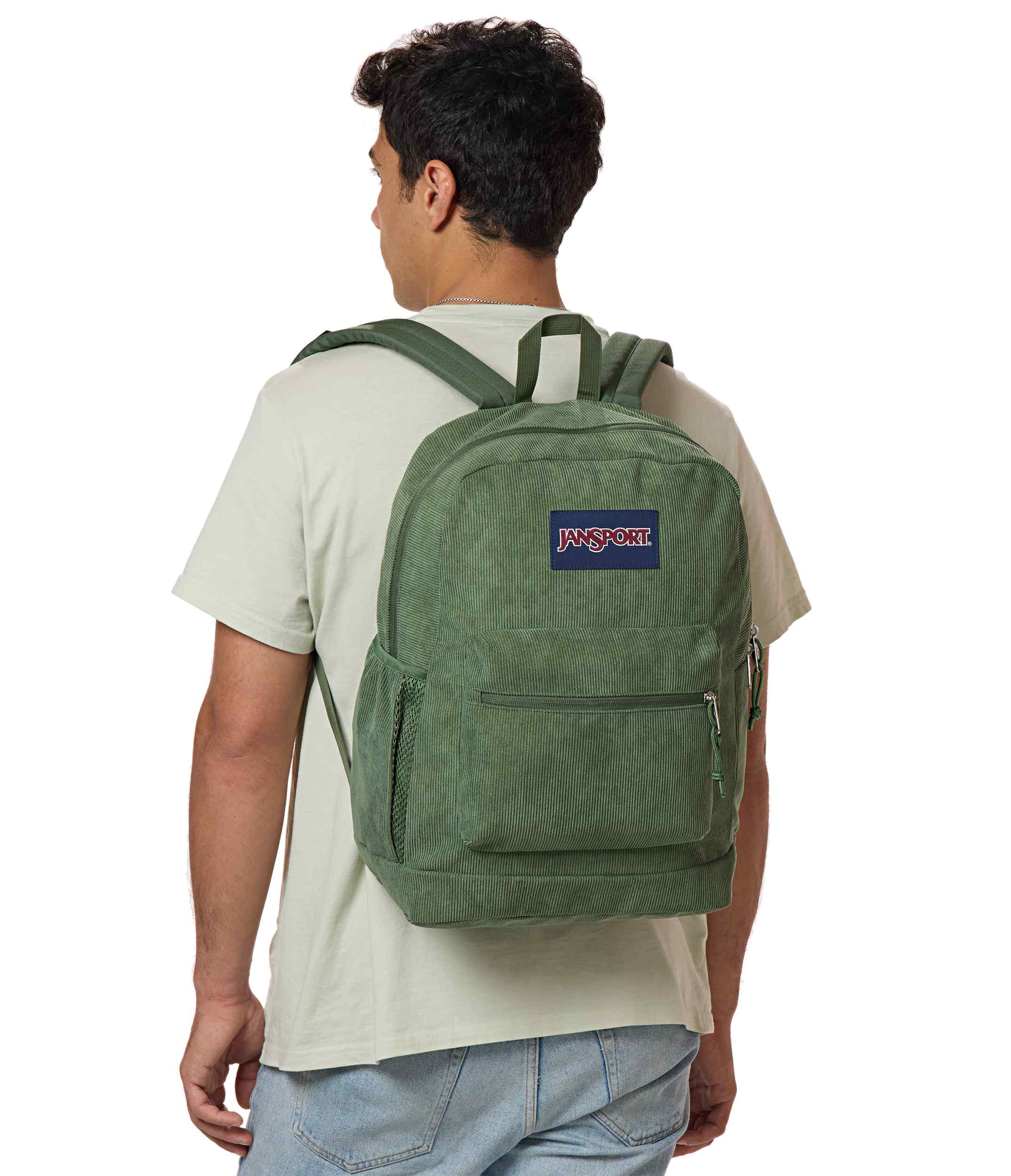 jansport-cross-town-plus-remix-rucksack-cargo-green image 3