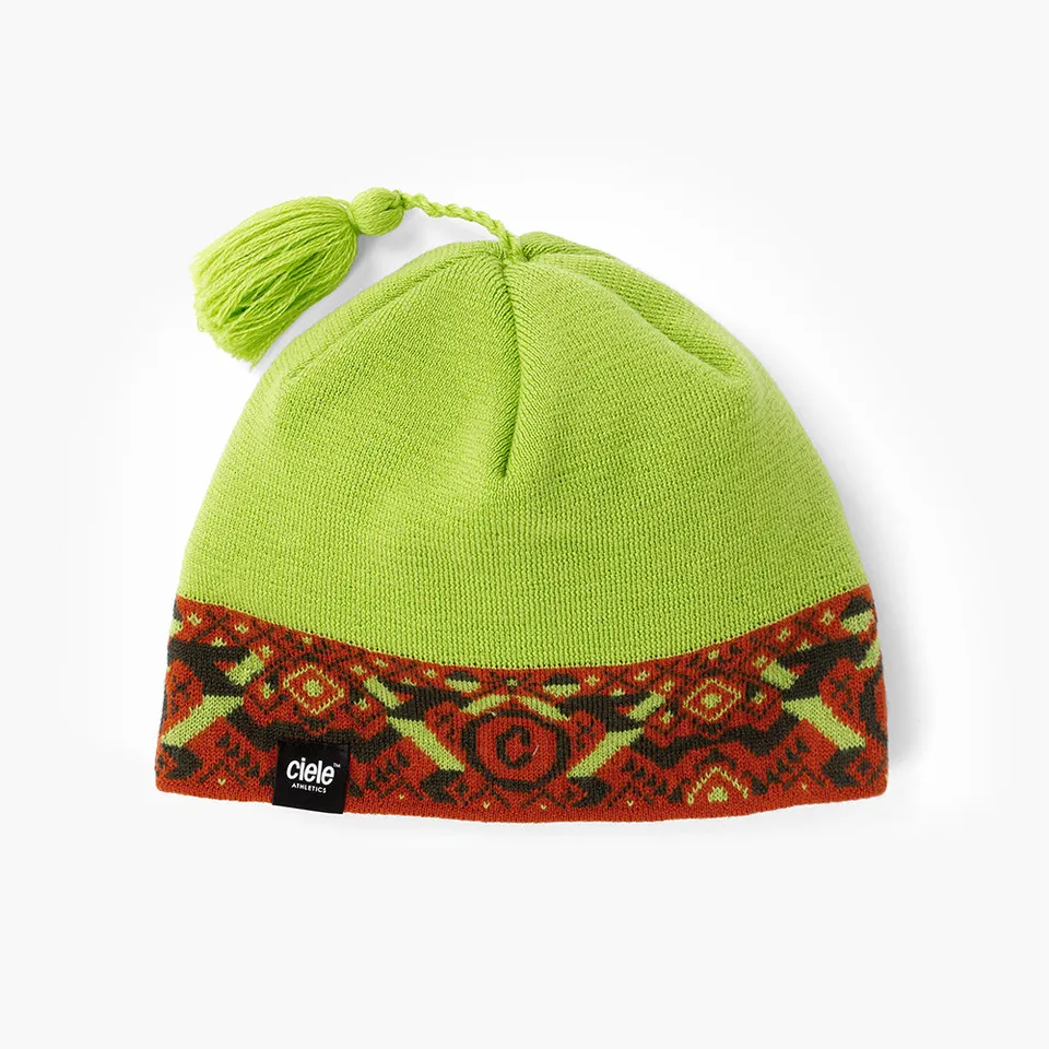 ciele-cxbeanie-m-tze-lime-merino-winter-beanie-quaste image 1