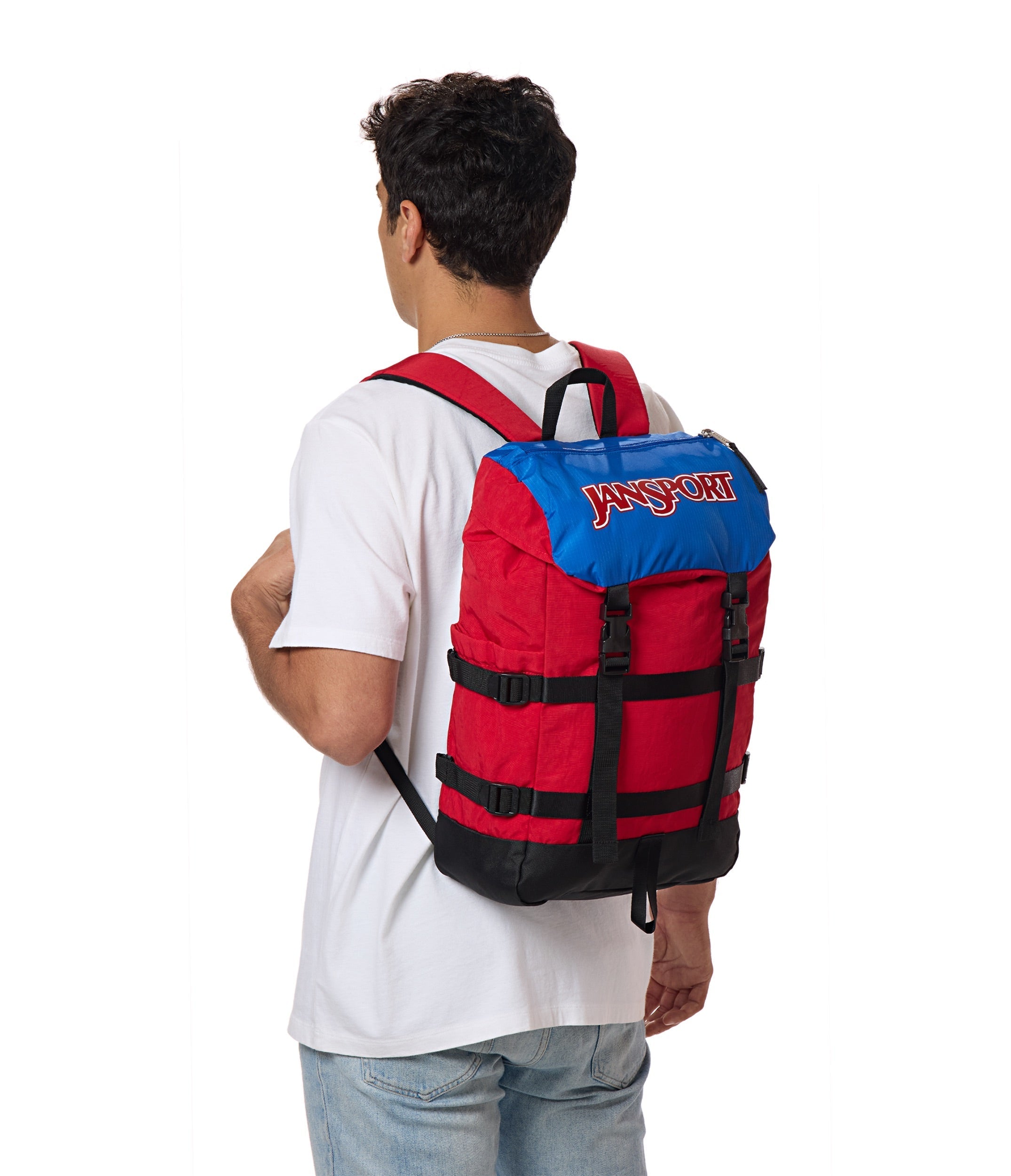 jansport-skip-pack-rucksack-red-tape-mit-laptopfach image 7