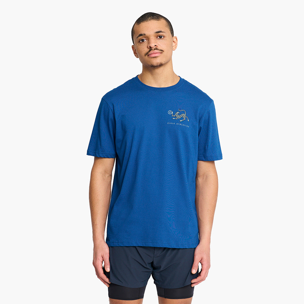 ciele-ortshirt-cheetah-azure-t-shirt-blau-unisex-baumwolle image 2