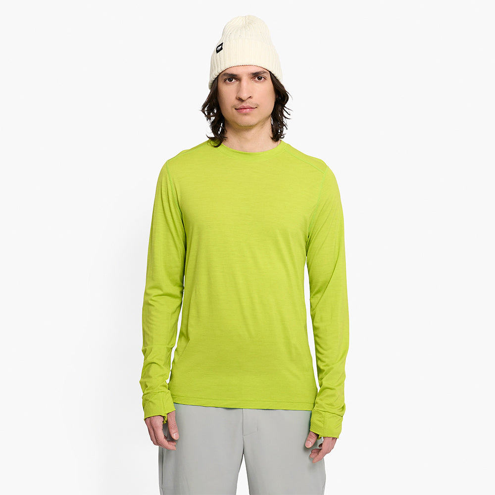 ciele-m-hls-longsleeve-langarmshirt-lime-green-f-r-herren image 2