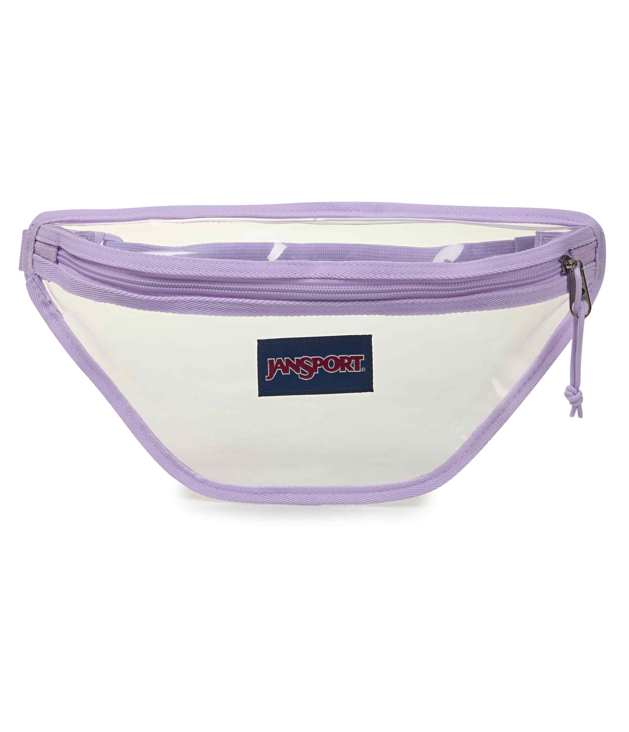 jansport-clear-waistpack-g-rteltasche-pastel-lilac-transparent image 1