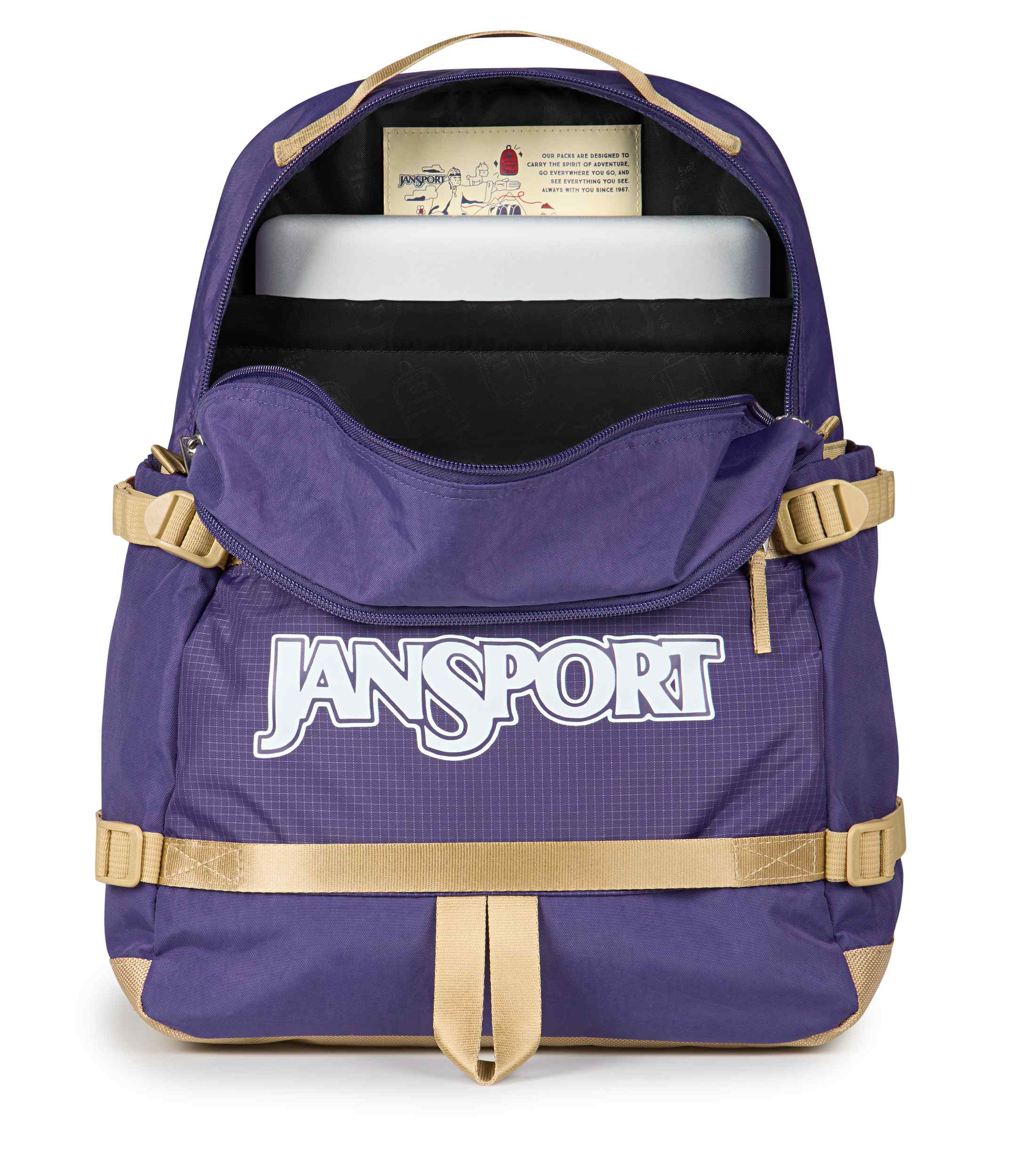 jansport-small-seattle-pack-rucksack-amethyst-angst-retro image 5