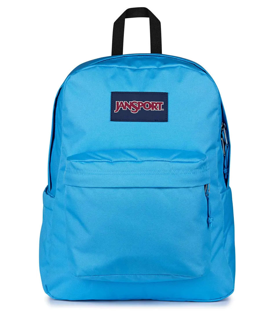 jansport-superbreak-plus-rucksack-electric-azul-mit-laptopfach image 1