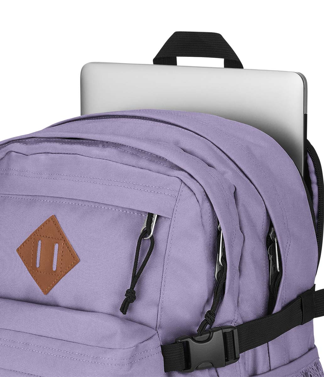 jansport-main-campus-rucksack-pastel-lilac-mit-laptopfach image 4